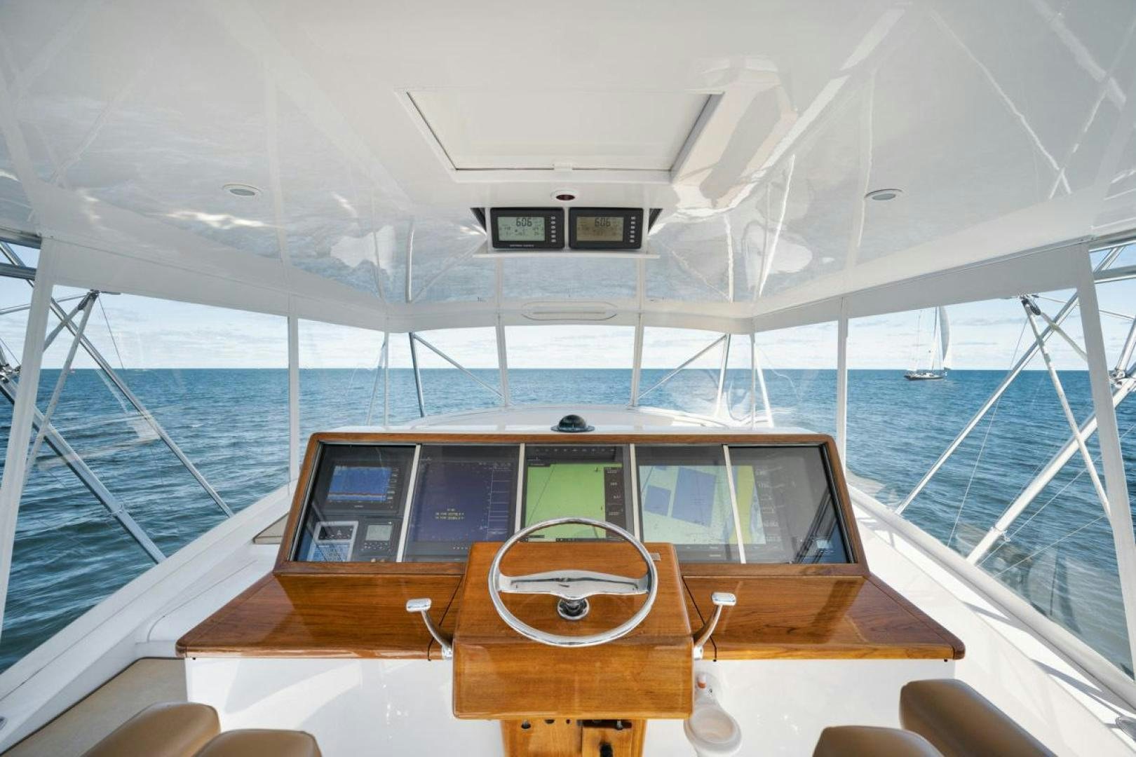 a boat on the water aboard Gina Lisa Yacht for Sale