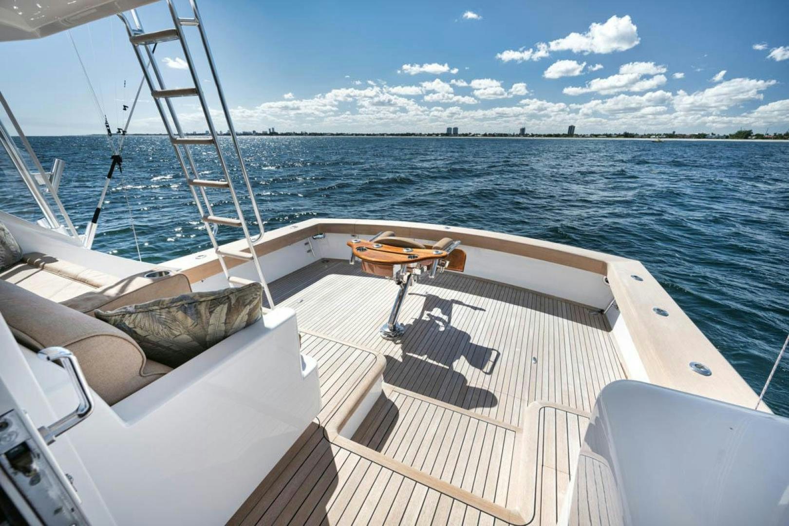 a boat on the water aboard Gina Lisa Yacht for Sale