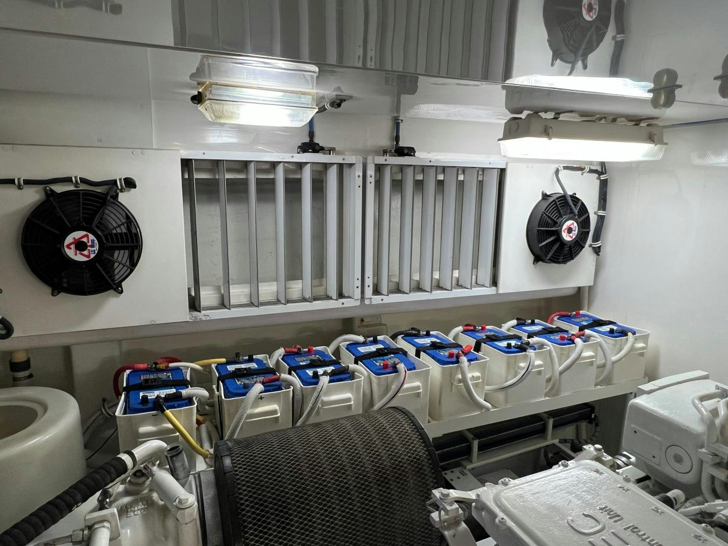 a room with many equipment aboard ROFO Yacht for Sale