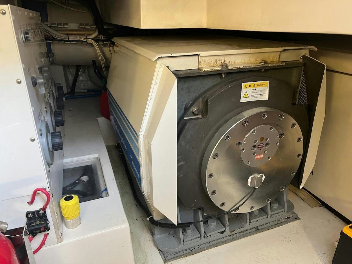 a large speaker system aboard ROFO Yacht for Sale