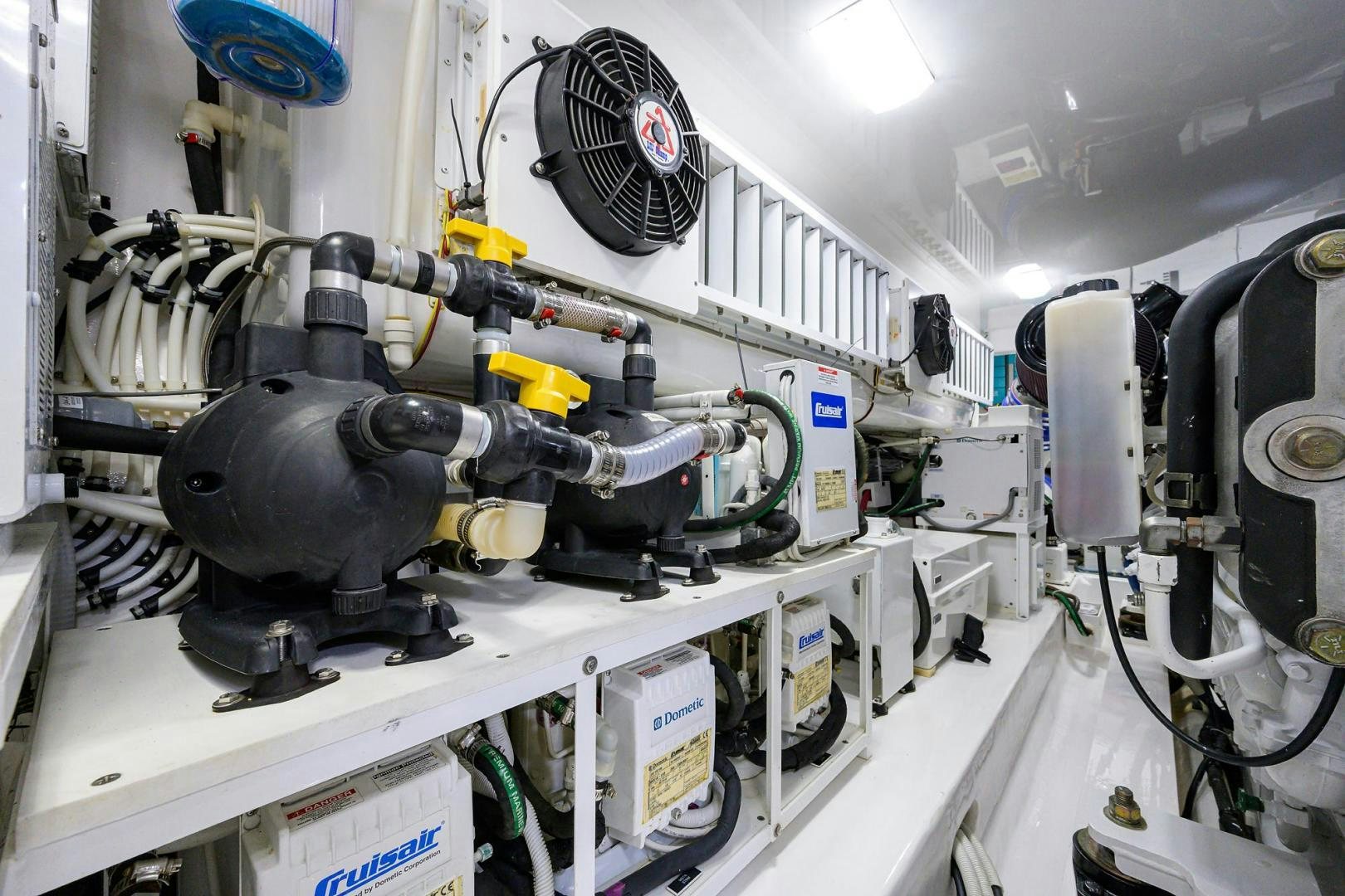 a machine with a large machine aboard TORO Yacht for Sale