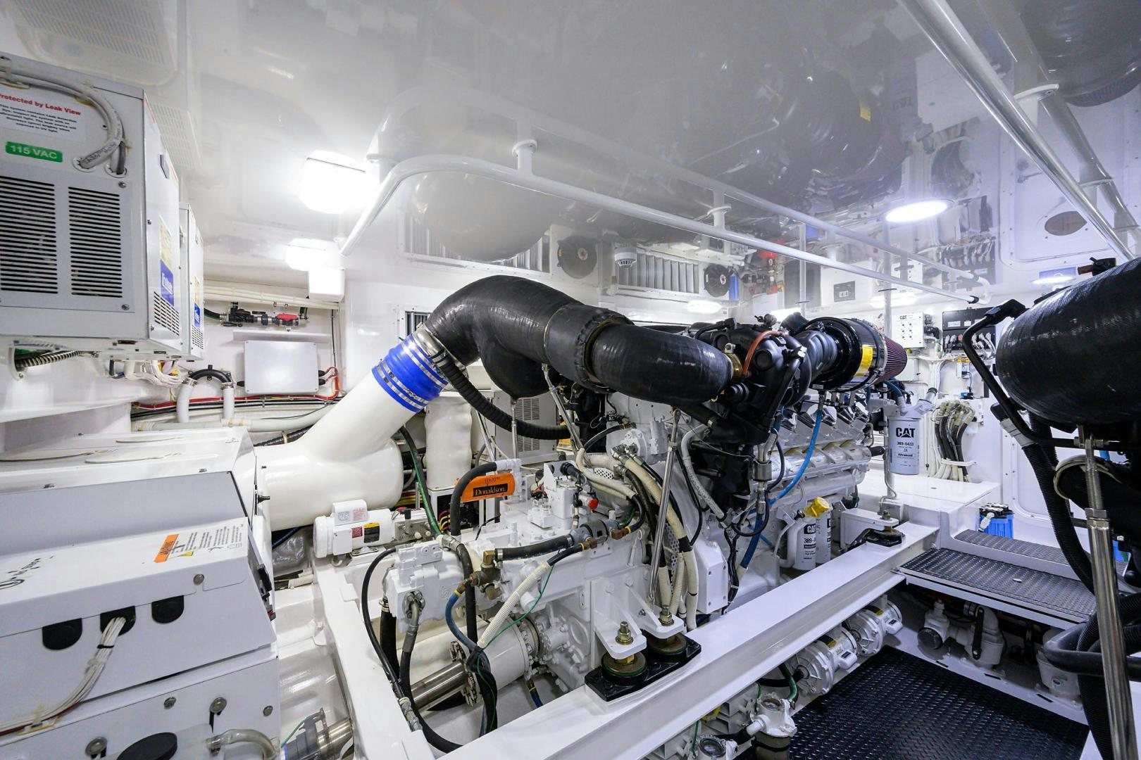 a machine with a large machine aboard TORO Yacht for Sale