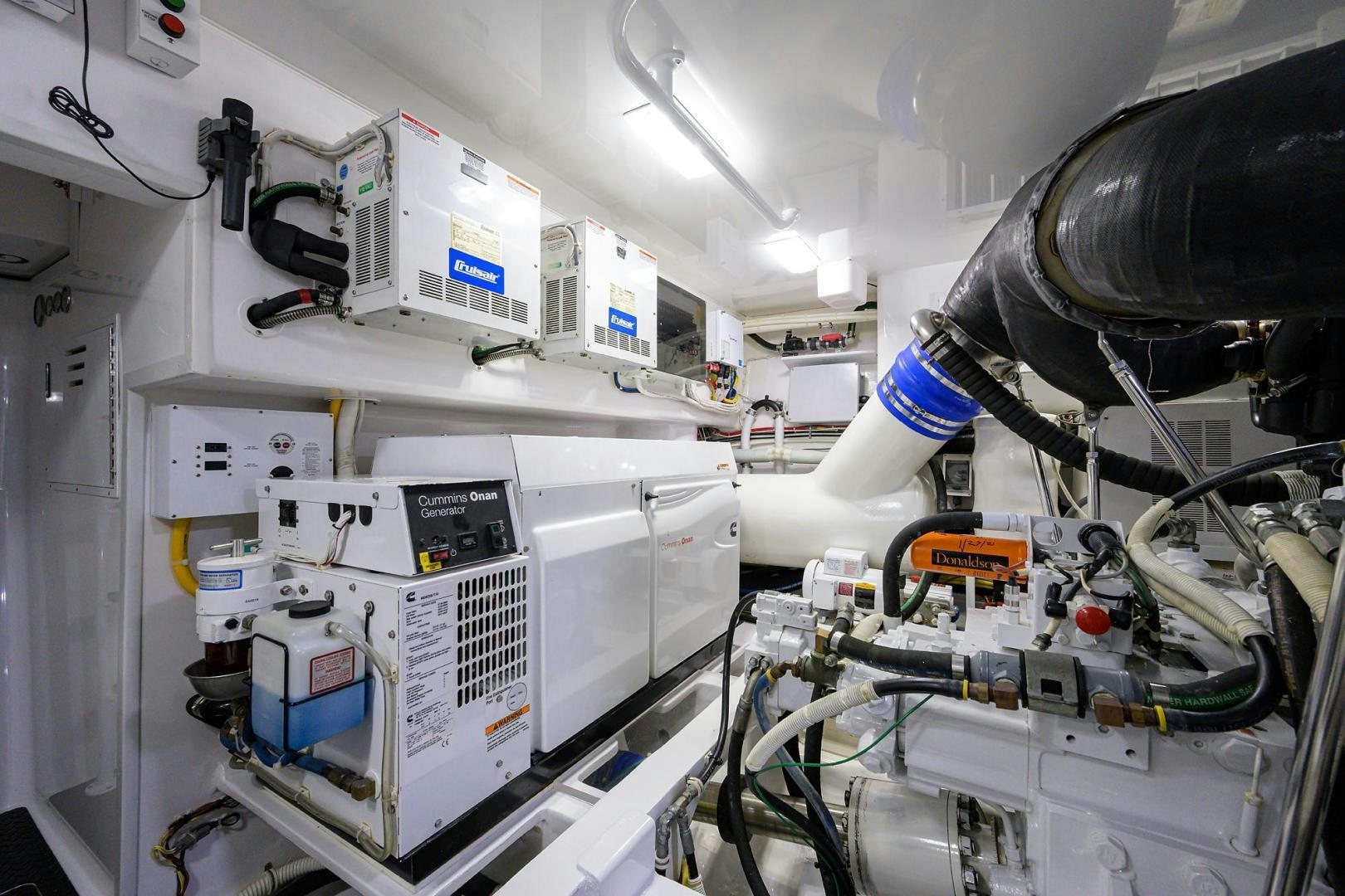 a close-up of a machine aboard TORO Yacht for Sale