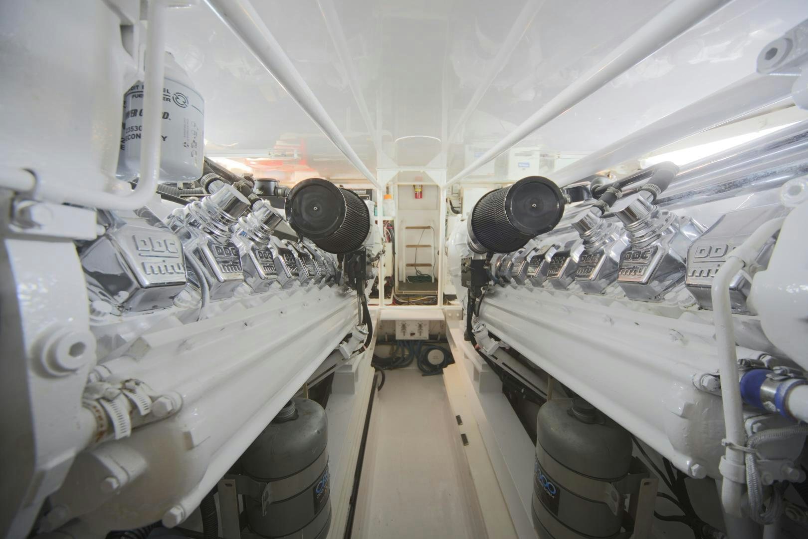 a close-up of a machine aboard LUCILLE Yacht for Sale