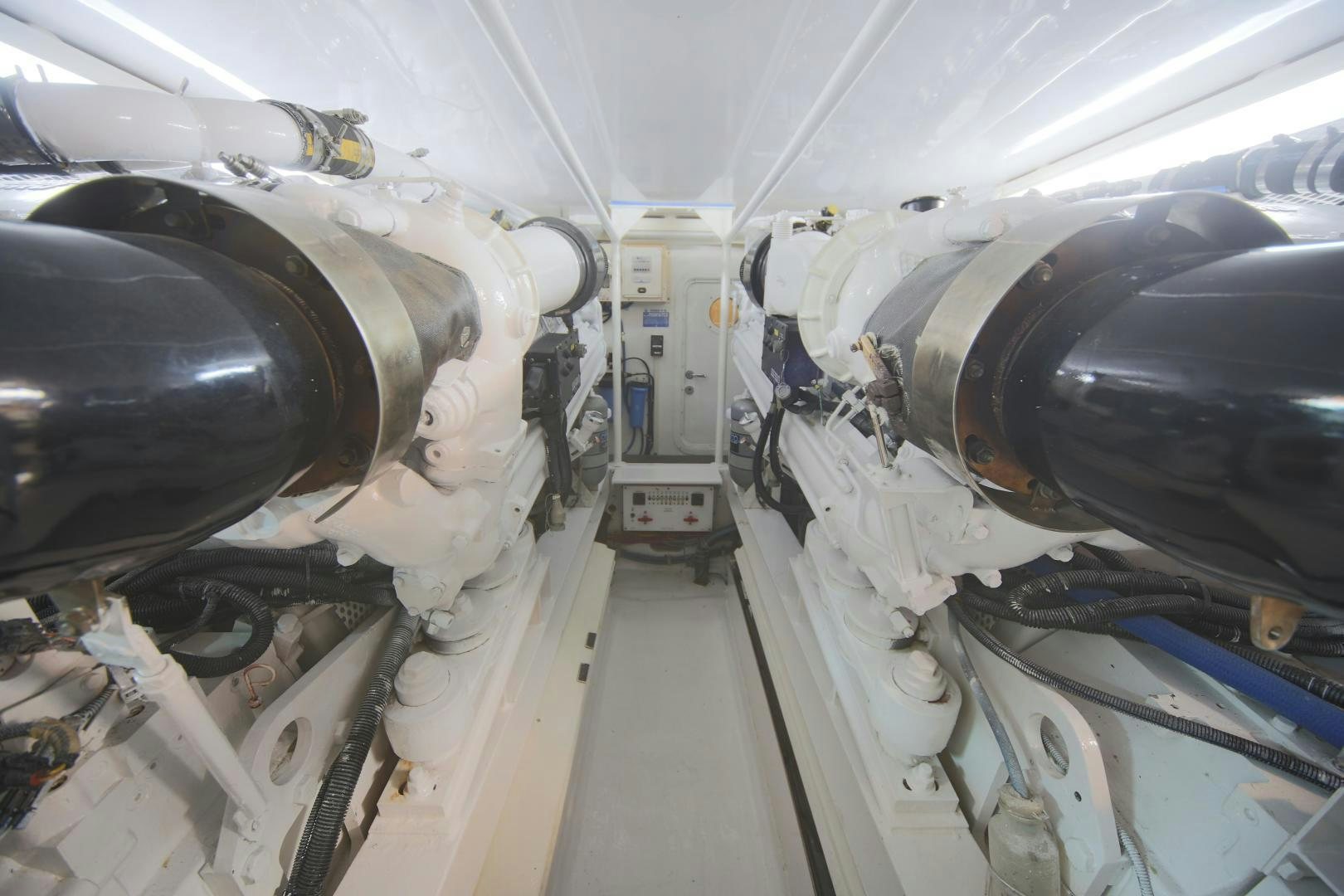 a close-up of a car aboard LUCILLE Yacht for Sale