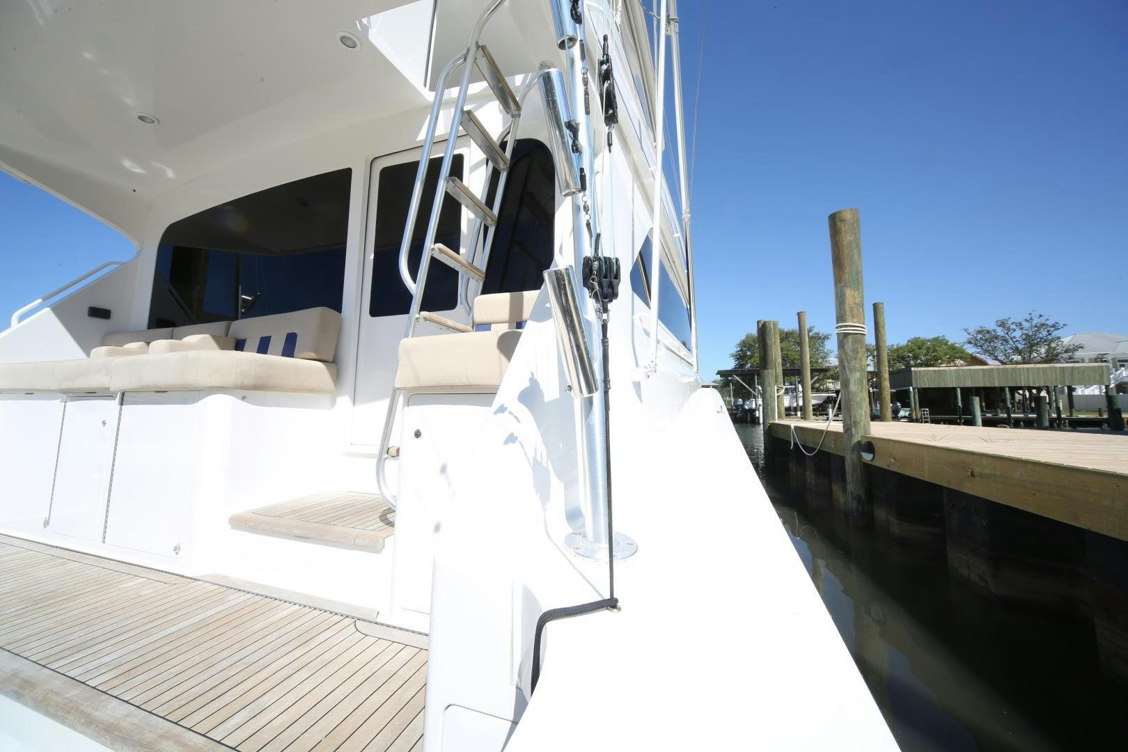 a boat on the water aboard LUCILLE Yacht for Sale