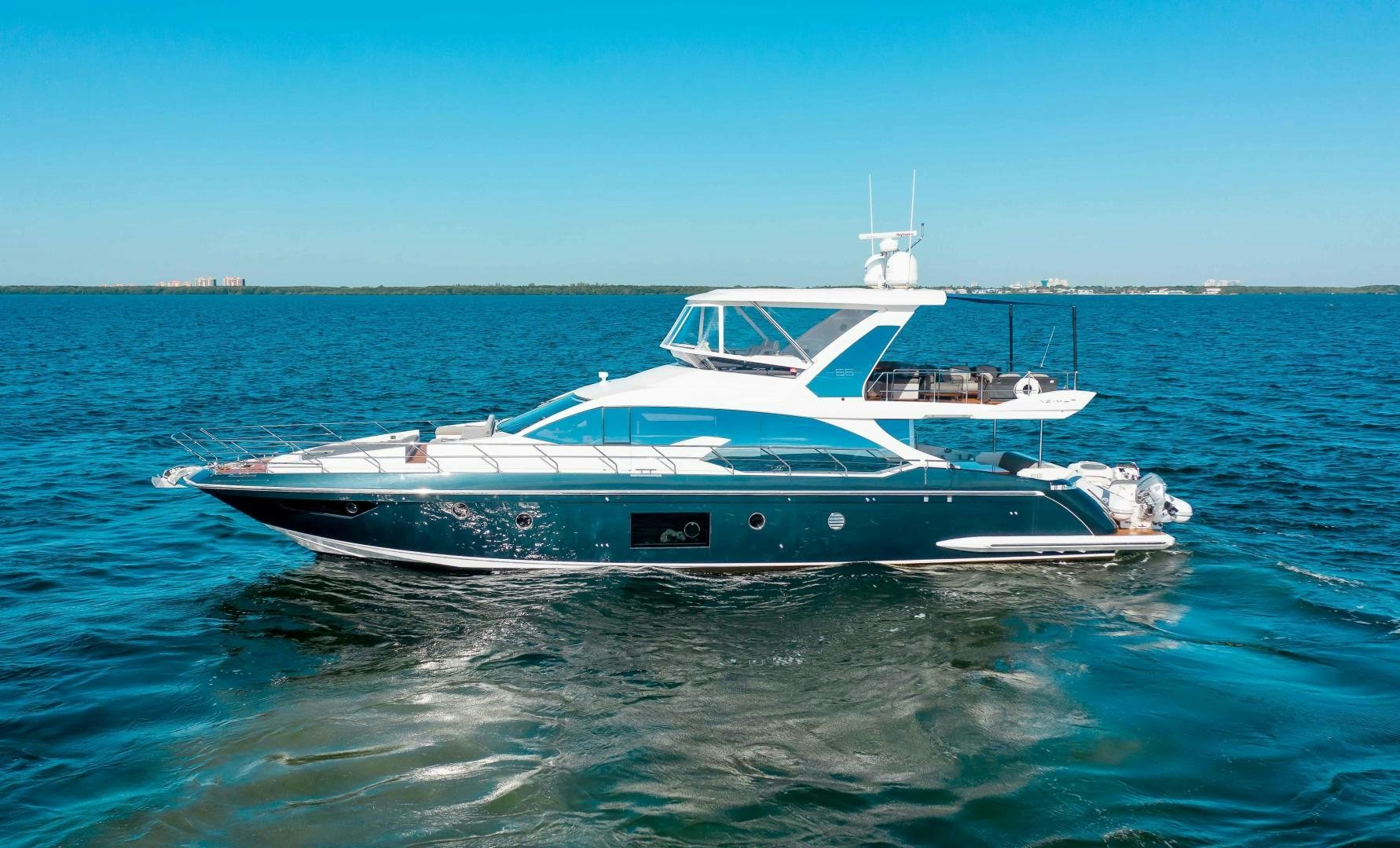 a boat on the water aboard Queen Mara Yacht for Sale