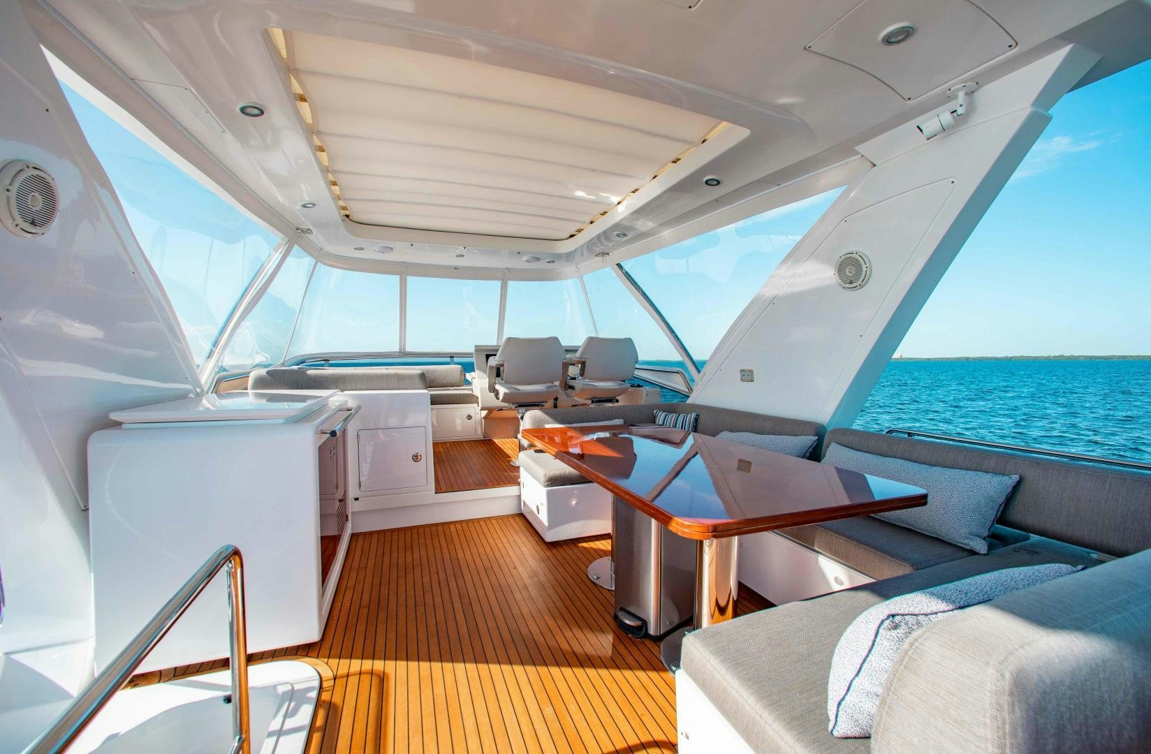 inside of a boat aboard Queen Mara Yacht for Sale