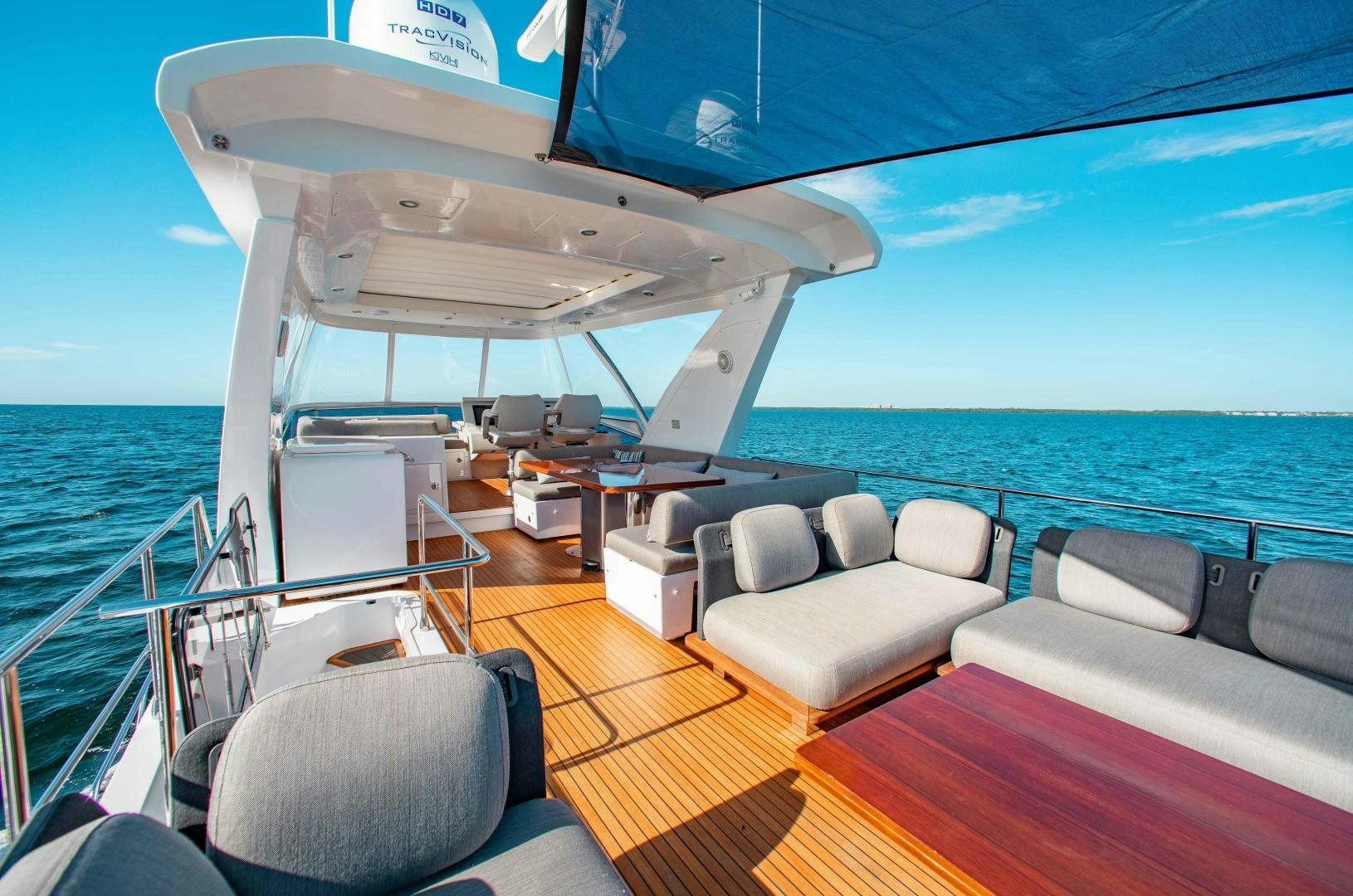 a boat on a boat aboard Queen Mara Yacht for Sale