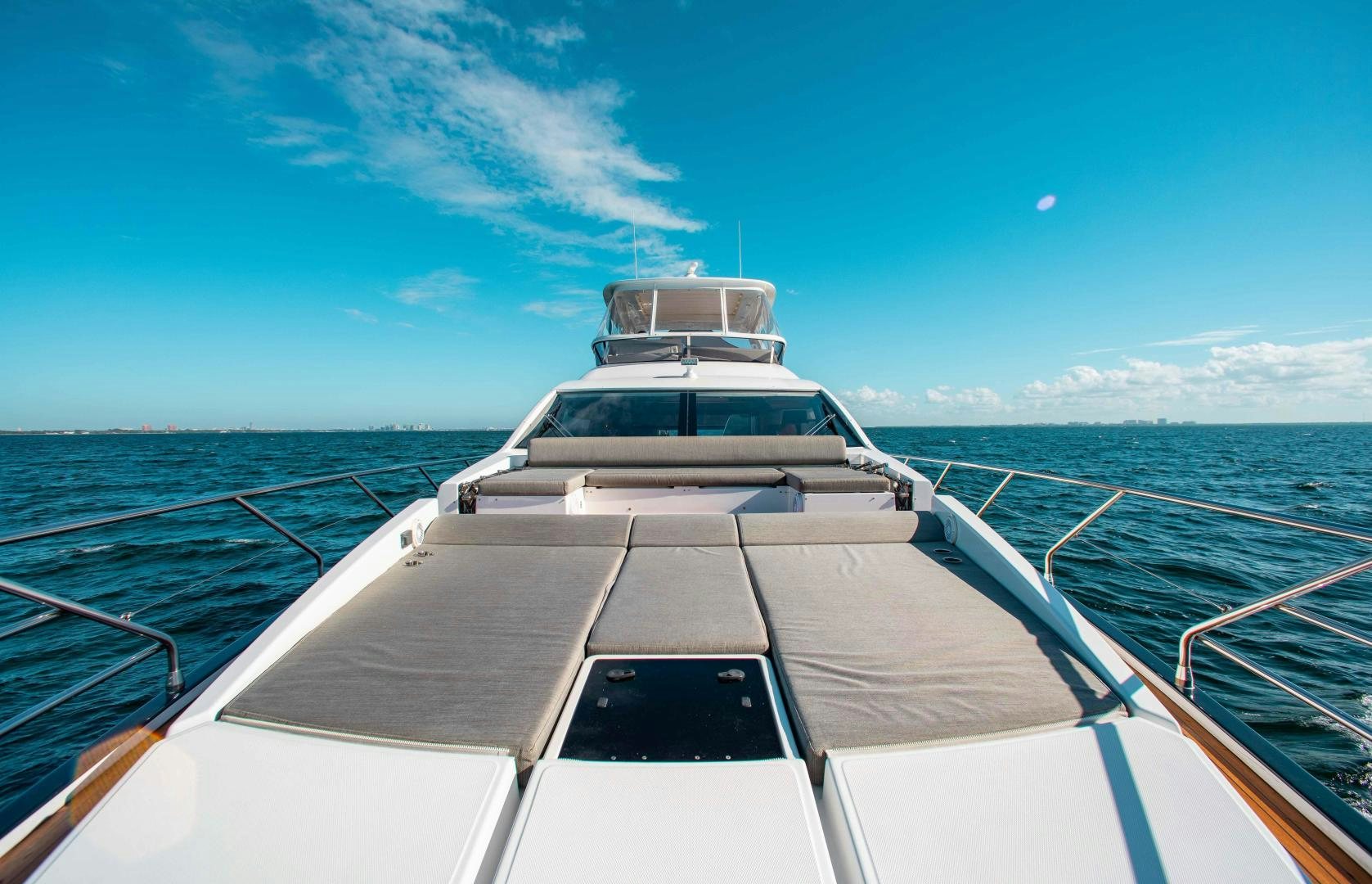 a boat on the water aboard Queen Mara Yacht for Sale