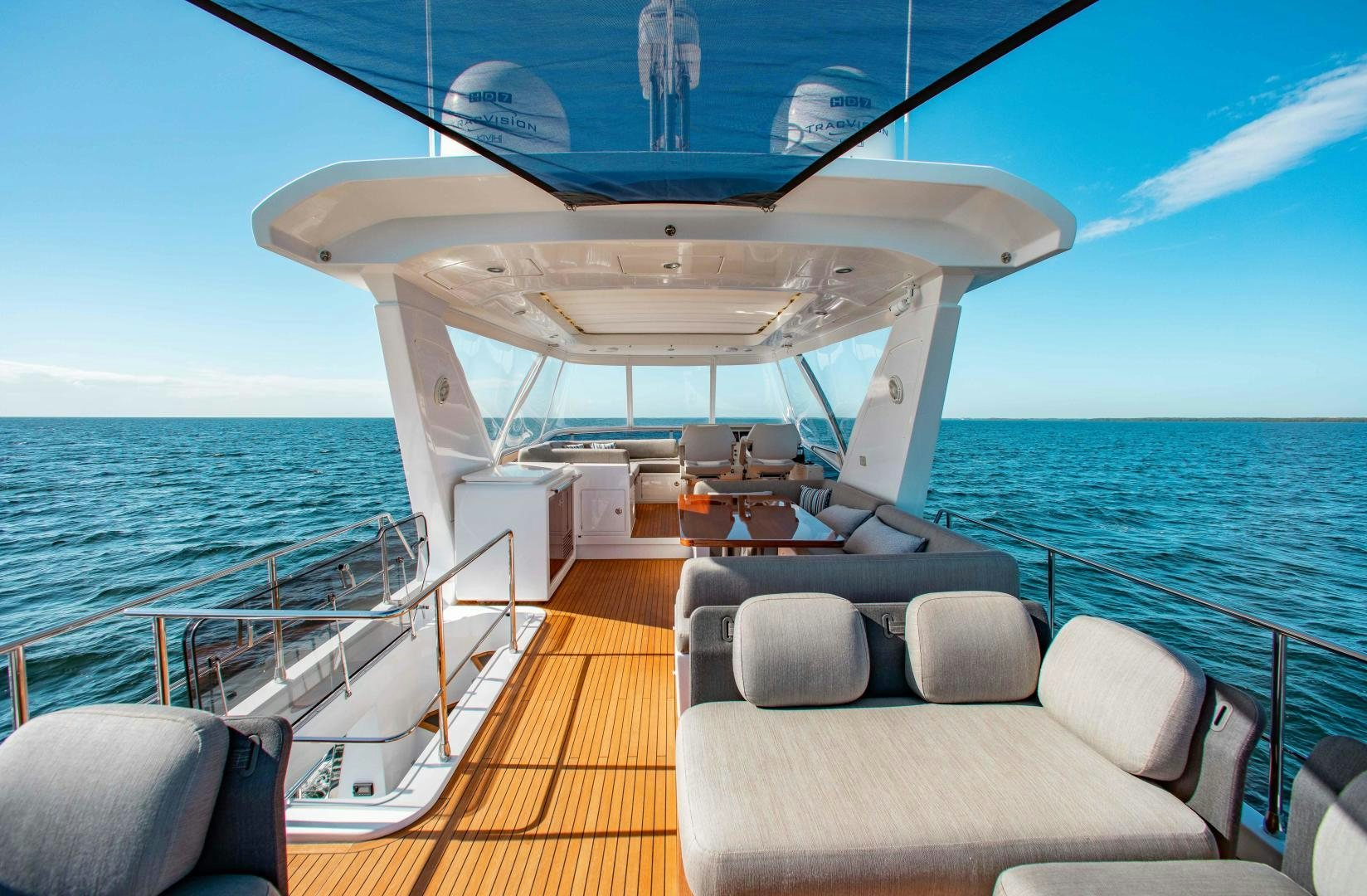a boat on the water aboard Queen Mara Yacht for Sale