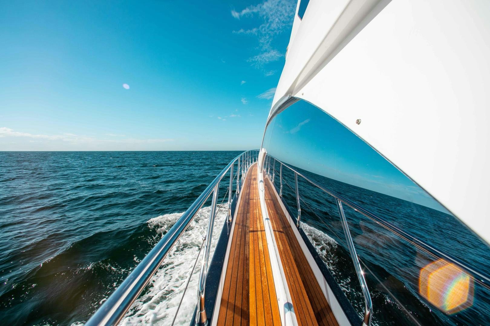 a boat on the water aboard Queen Mara Yacht for Sale