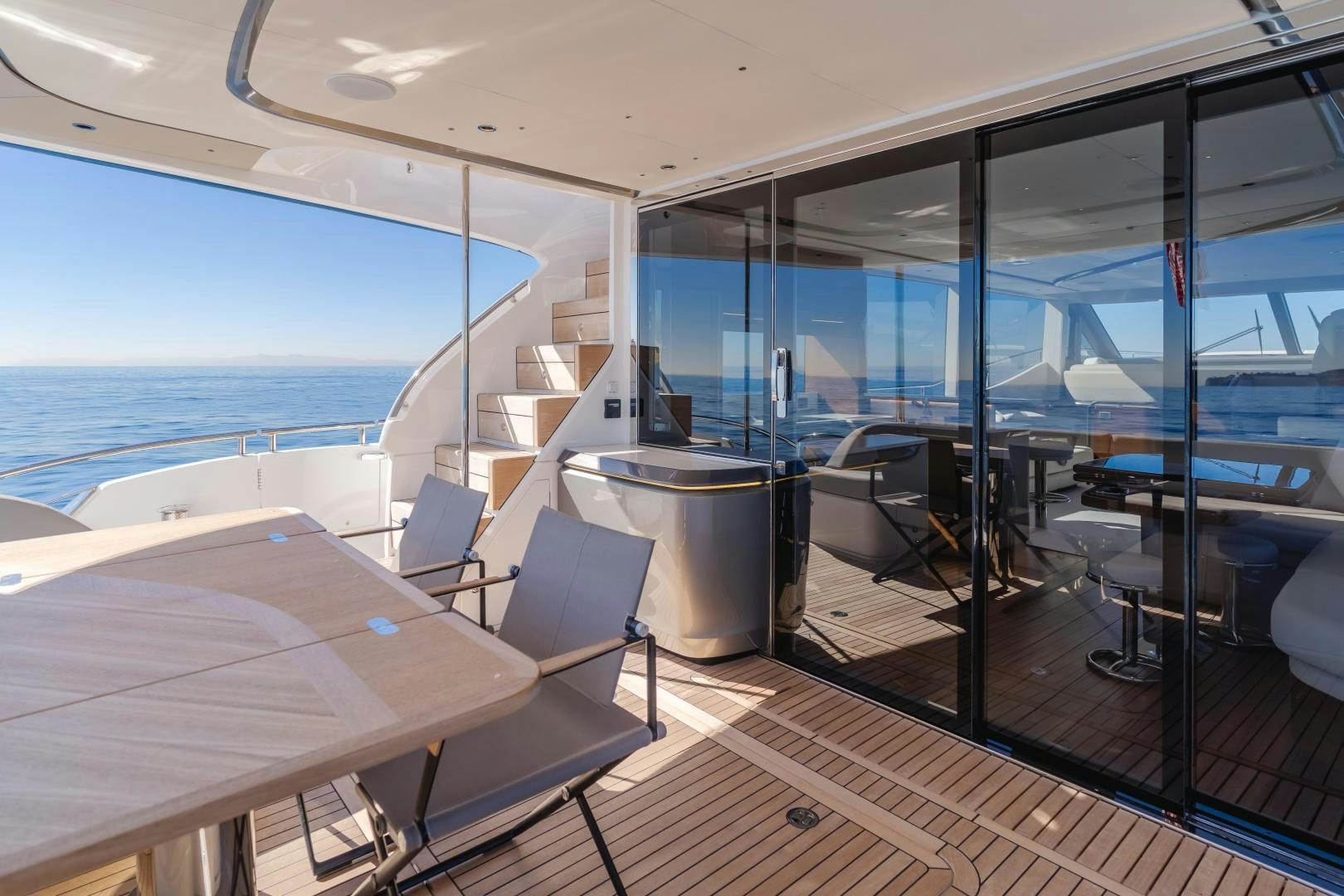 inside of a boat aboard Mad Betty 2.0 Yacht for Sale