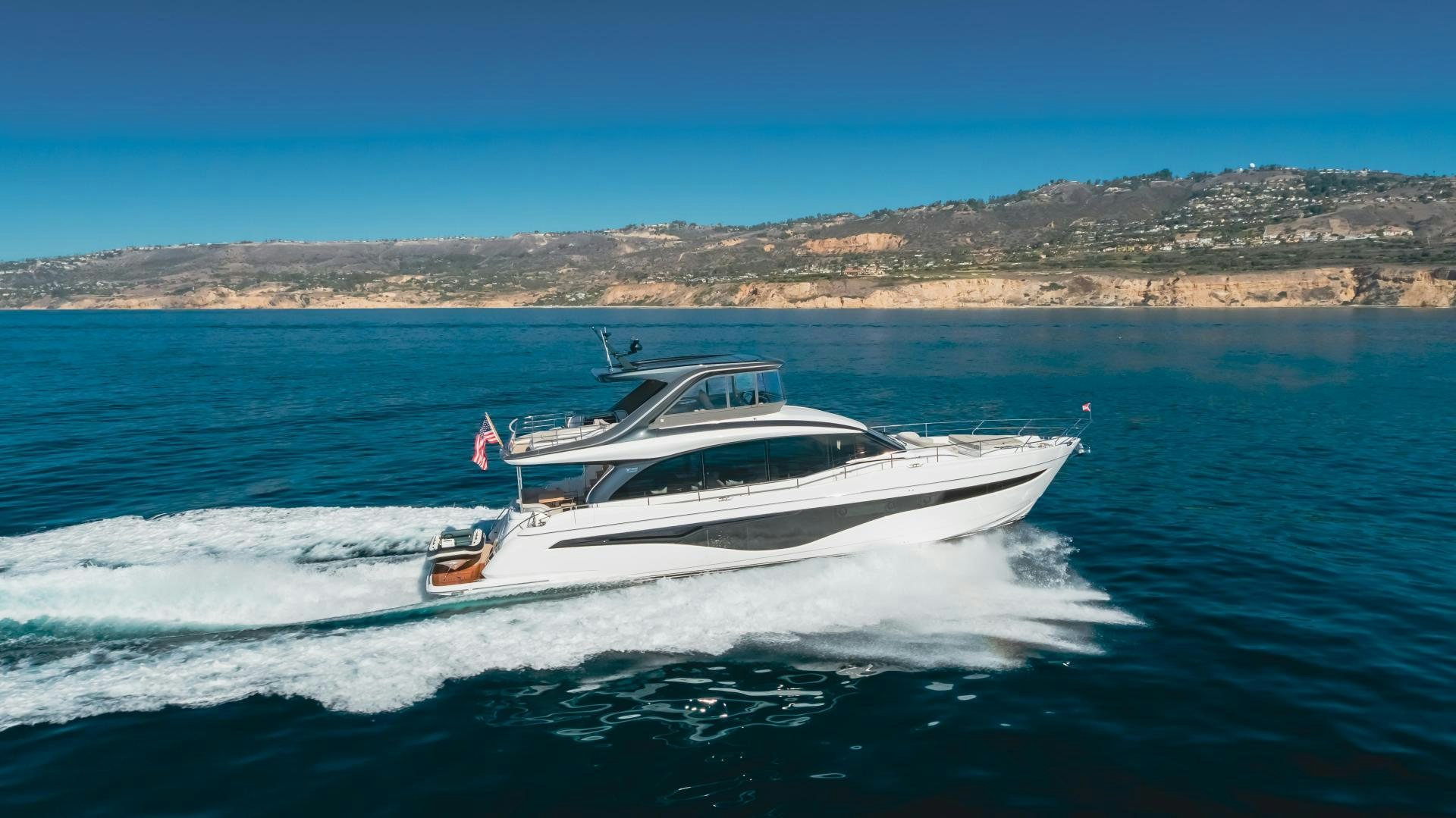 a boat on the water aboard Mad Betty 2.0 Yacht for Sale