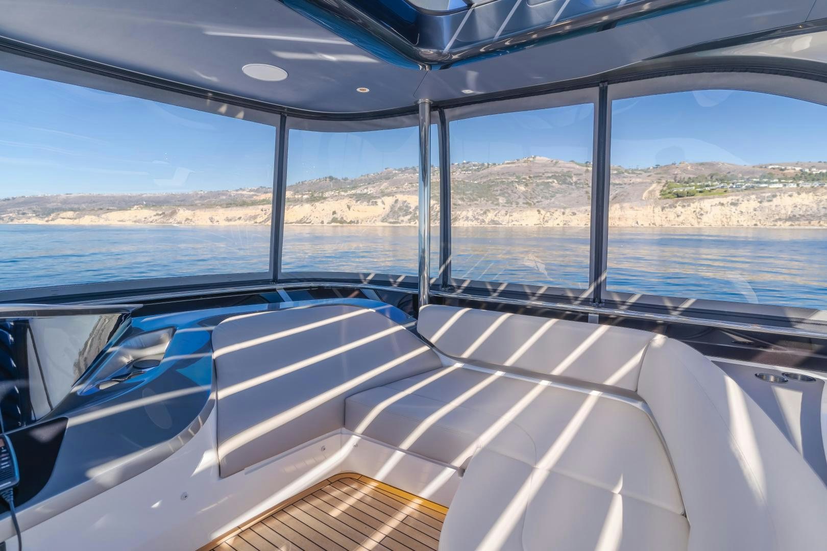 the inside of a boat aboard Mad Betty 2.0 Yacht for Sale