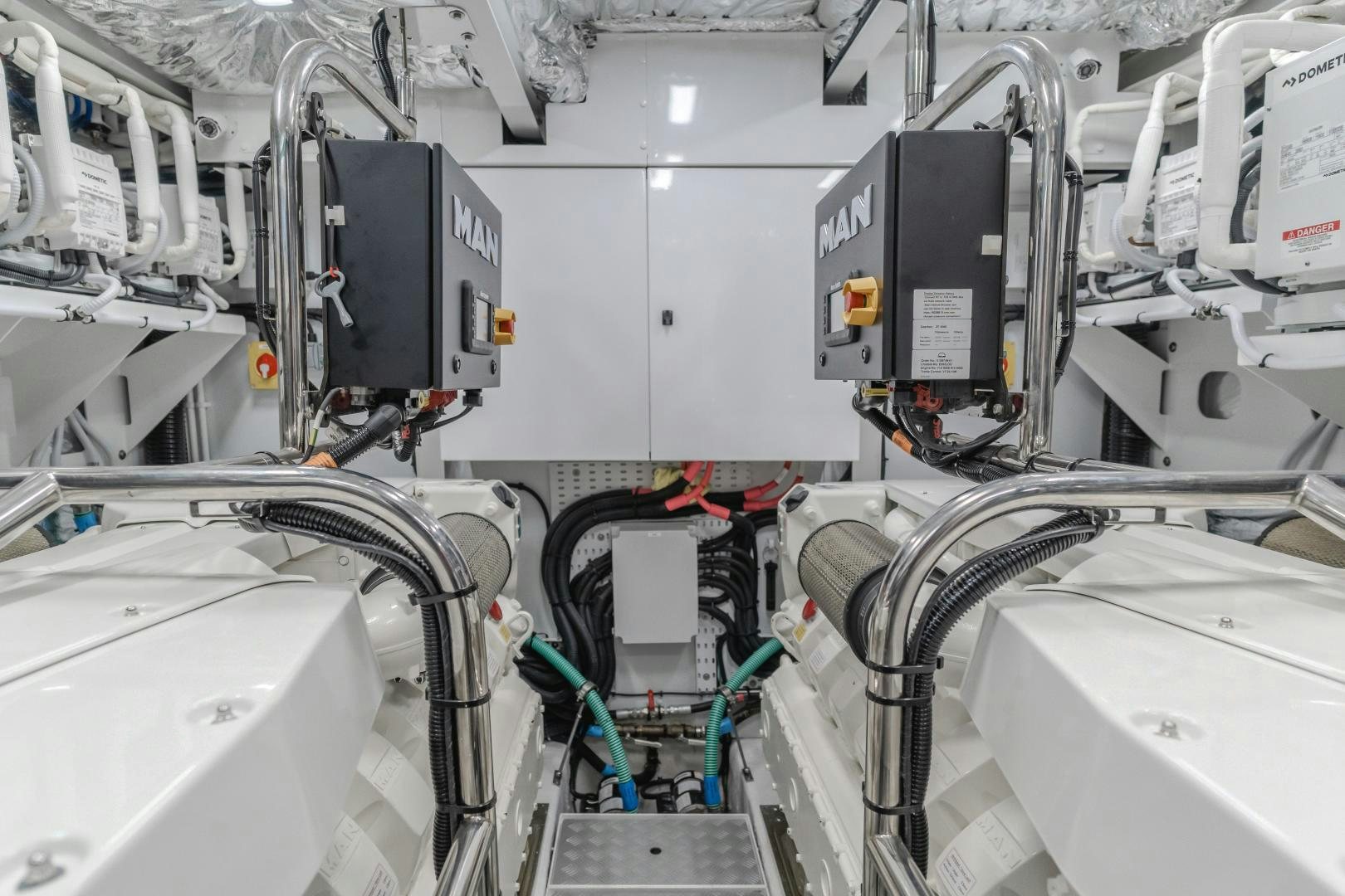 close-up of a machine aboard Mad Betty 2.0 Yacht for Sale