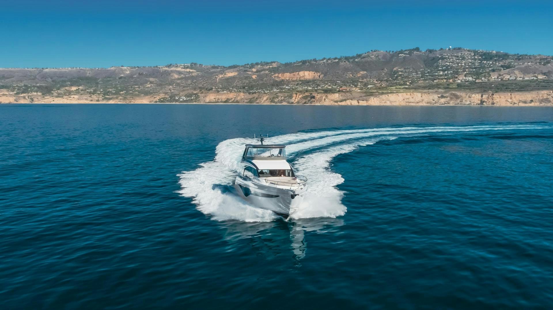 a boat on the water aboard Mad Betty 2.0 Yacht for Sale