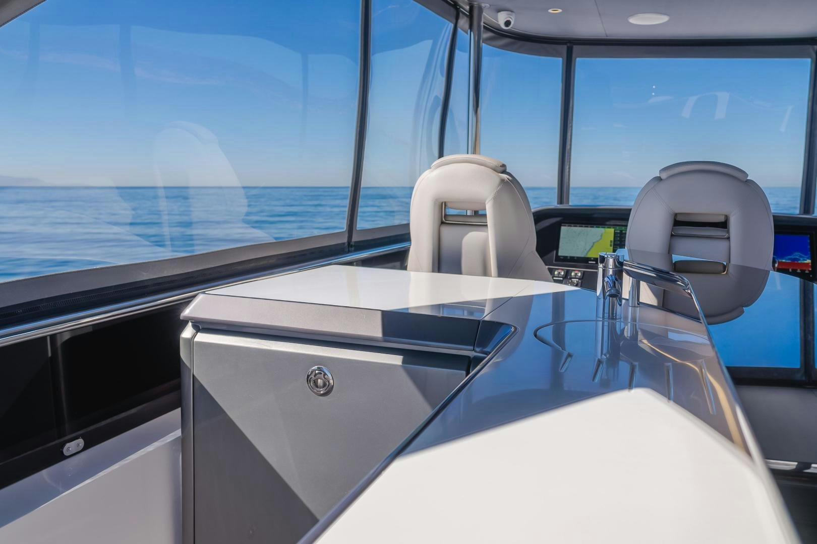 the inside of a boat aboard Mad Betty 2.0 Yacht for Sale