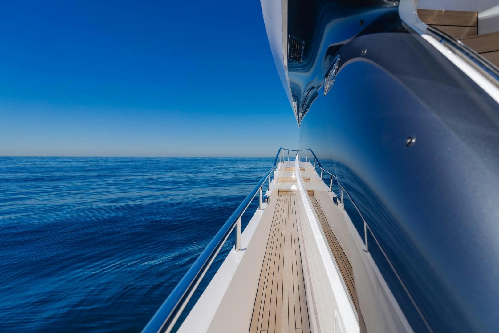 the deck of a boat aboard Mad Betty 2.0 Yacht for Sale