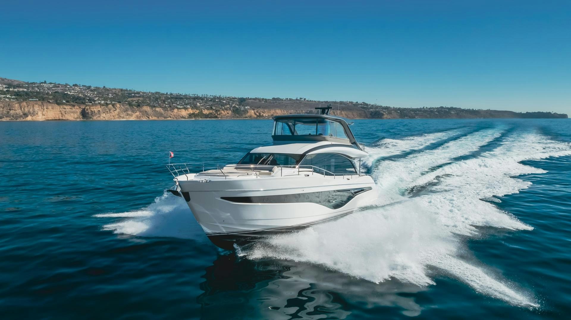 a boat on the water aboard Mad Betty 2.0 Yacht for Sale