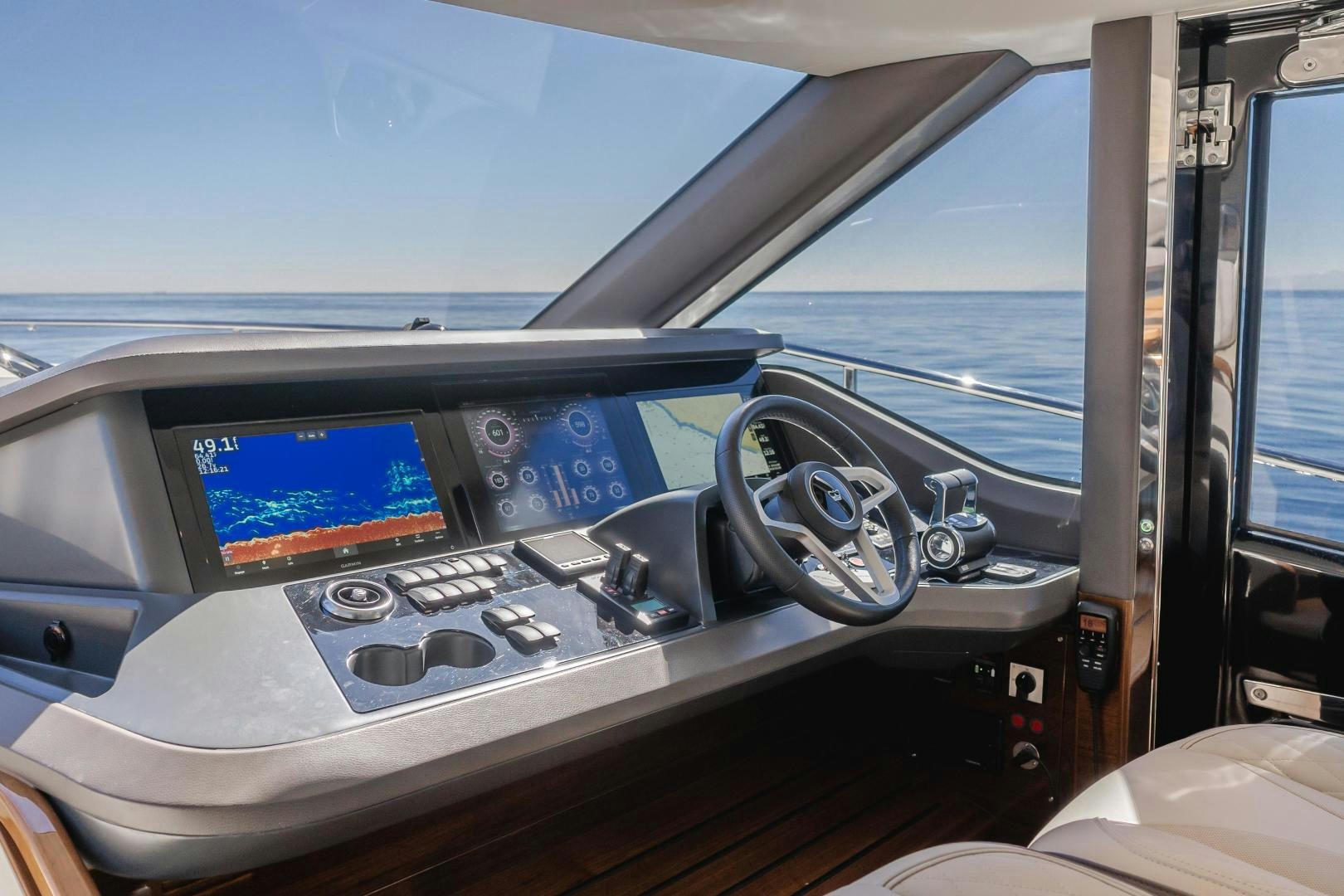 the inside of a boat aboard Mad Betty 2.0 Yacht for Sale