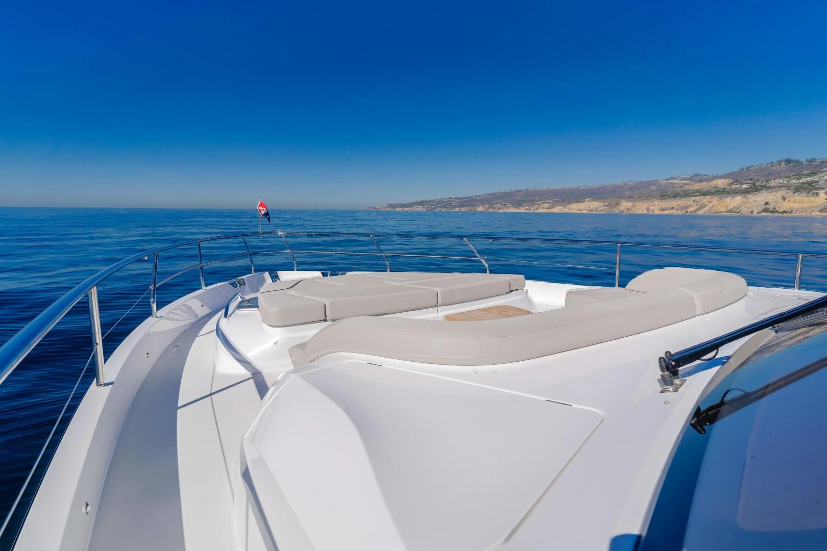 a boat on the water aboard Mad Betty 2.0 Yacht for Sale