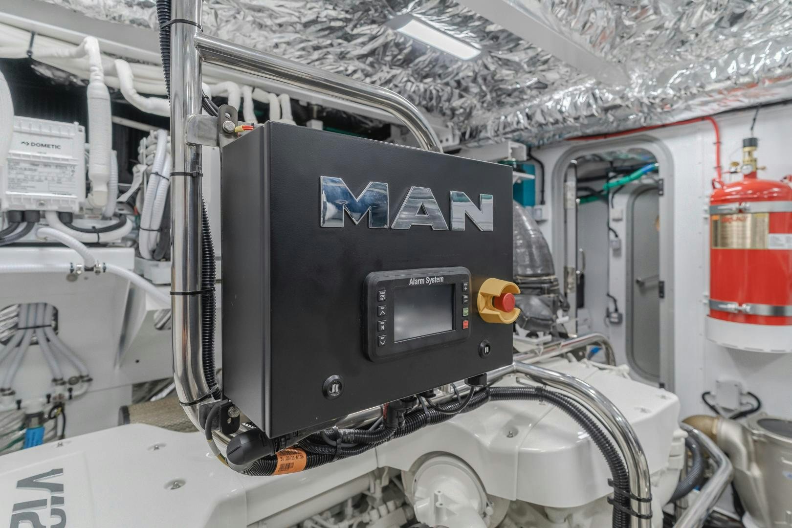 a machine with a black case aboard Mad Betty 2.0 Yacht for Sale