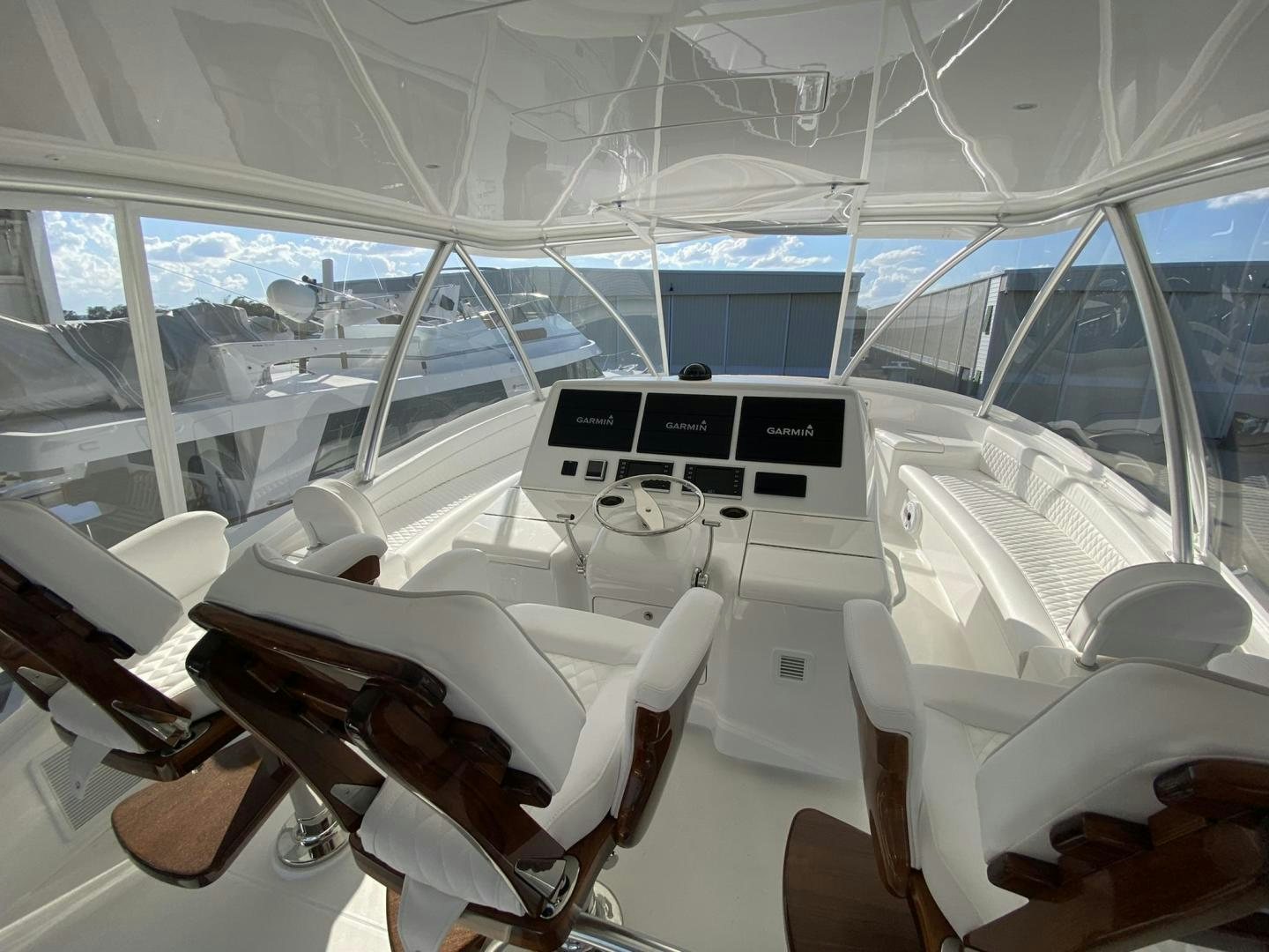 inside of a boat aboard Make It Happen Yacht for Sale