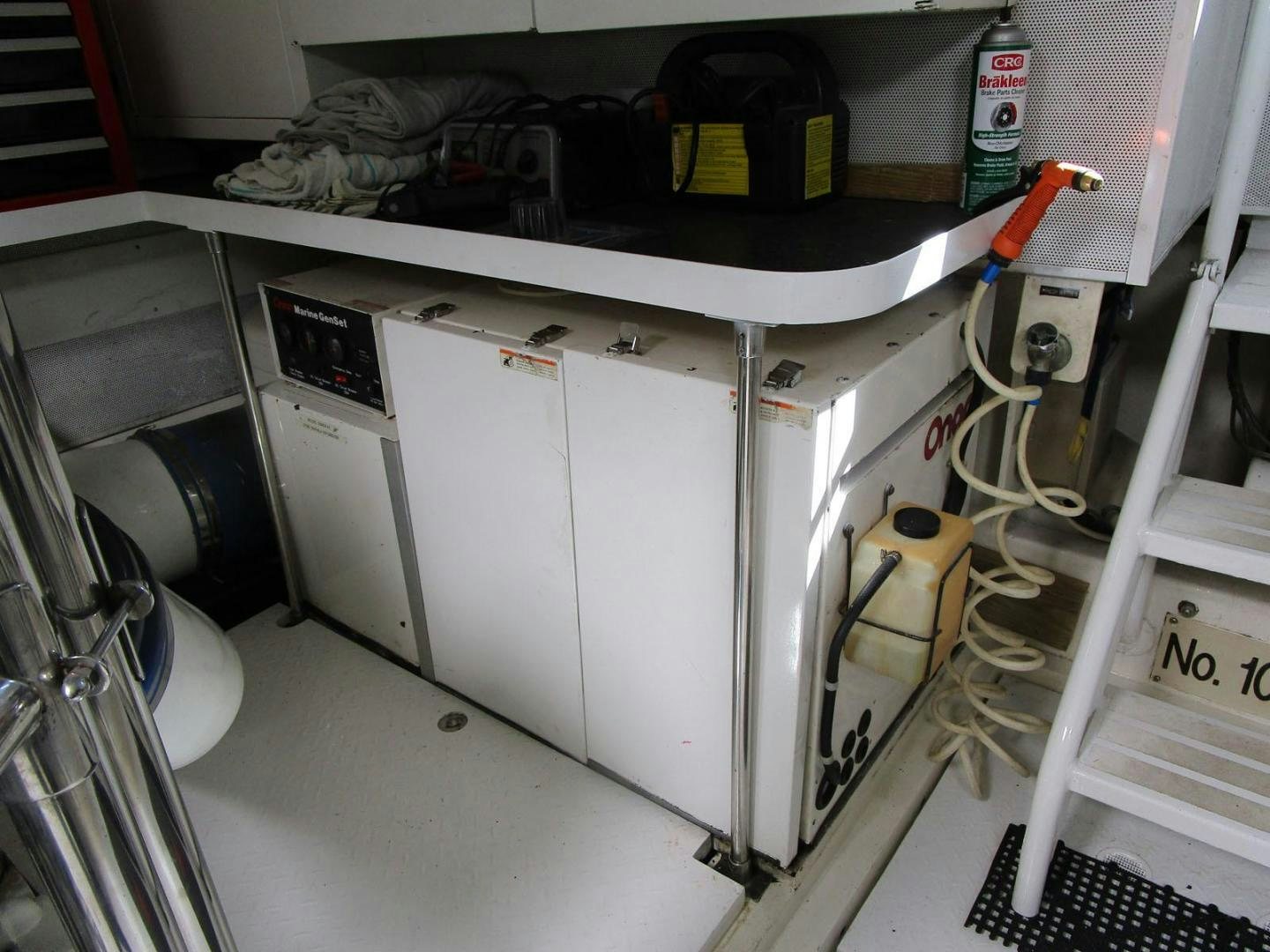 a machine with a machine aboard MAGNIFICENT DOLLS Yacht for Sale