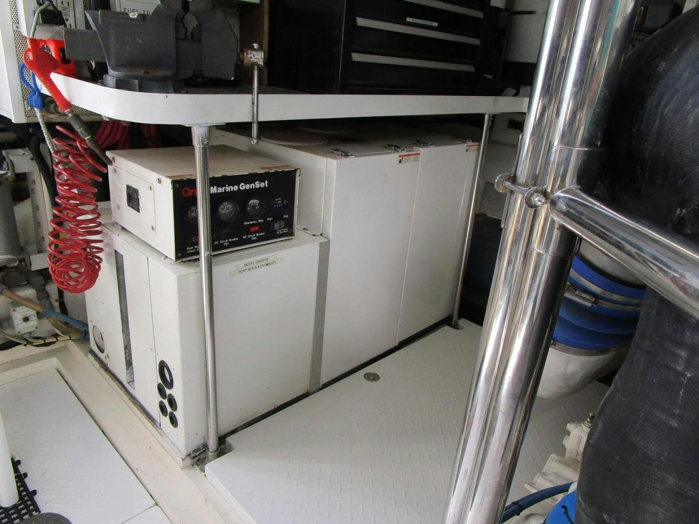 a machine with a vent aboard MAGNIFICENT DOLLS Yacht for Sale