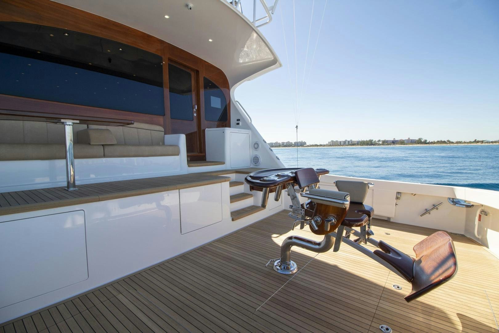 a boat on the water aboard VICTORY Yacht for Sale