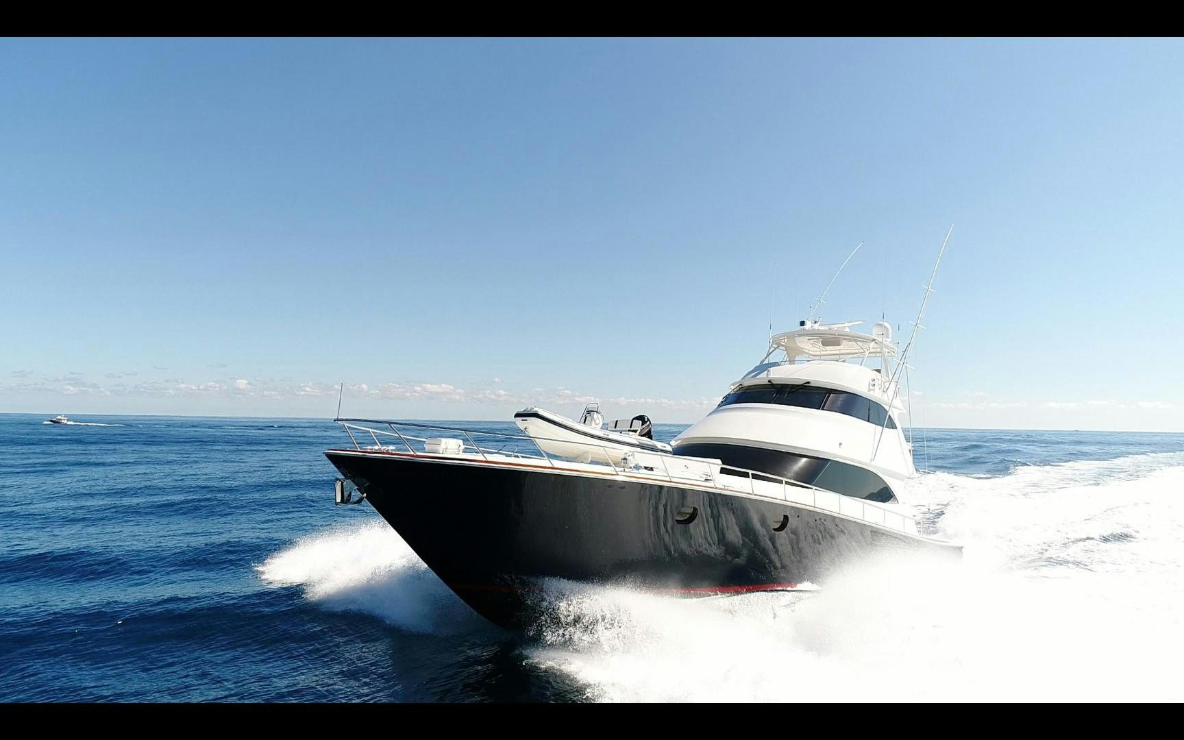 a boat on the water aboard VICTORY Yacht for Sale