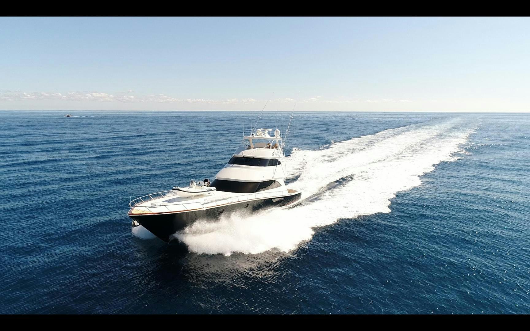 a boat on the water aboard VICTORY Yacht for Sale