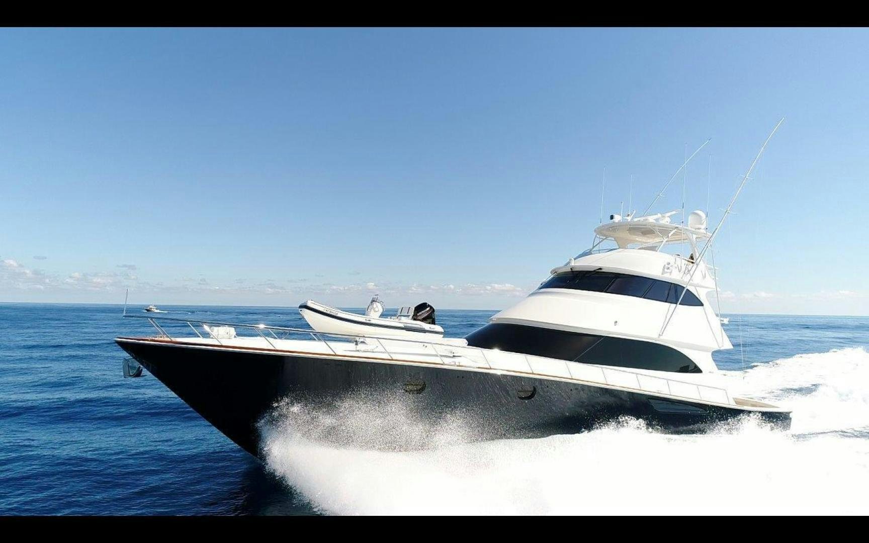 a boat on the water aboard VICTORY Yacht for Sale