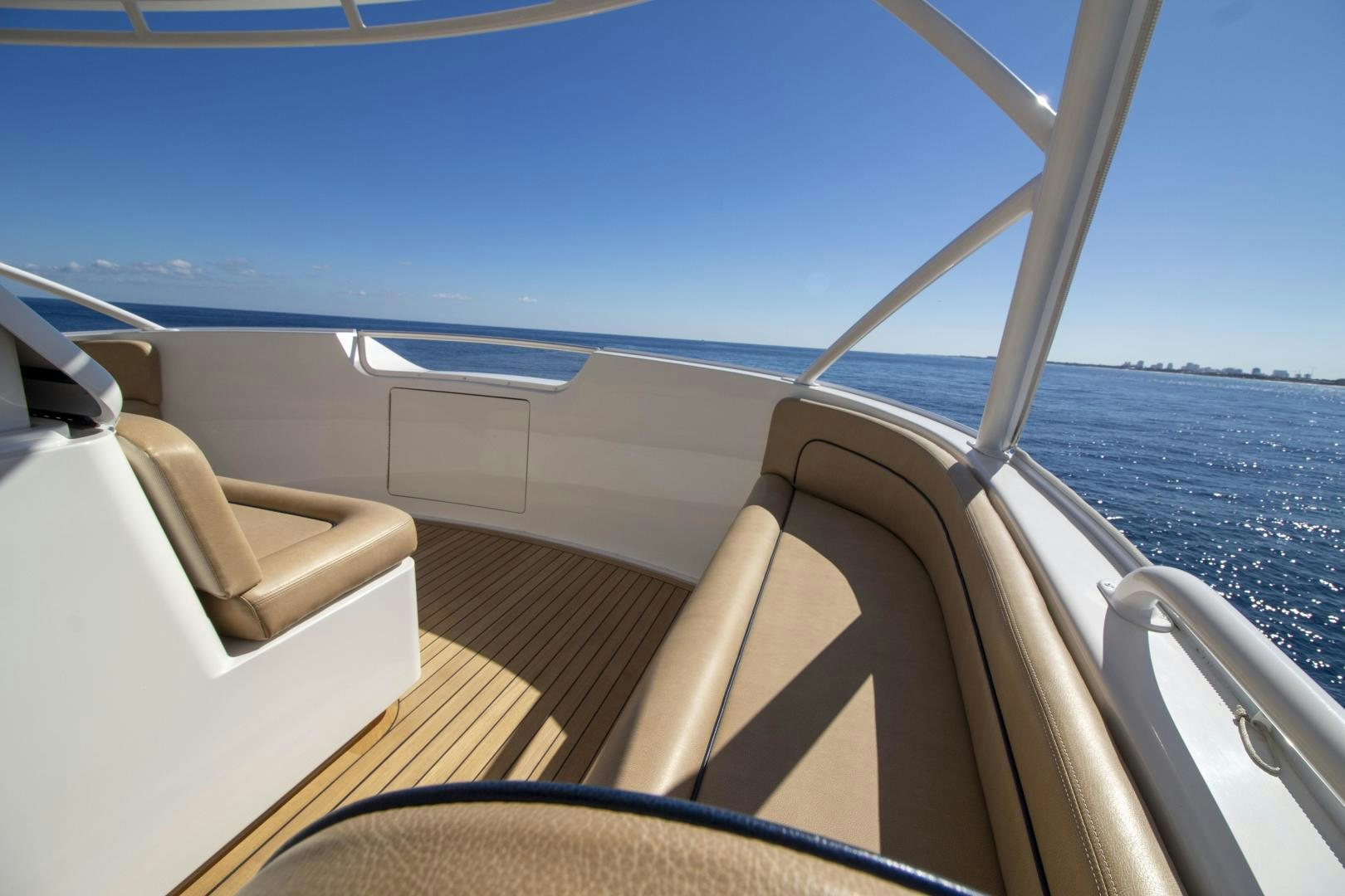 a boat on the water aboard VICTORY Yacht for Sale