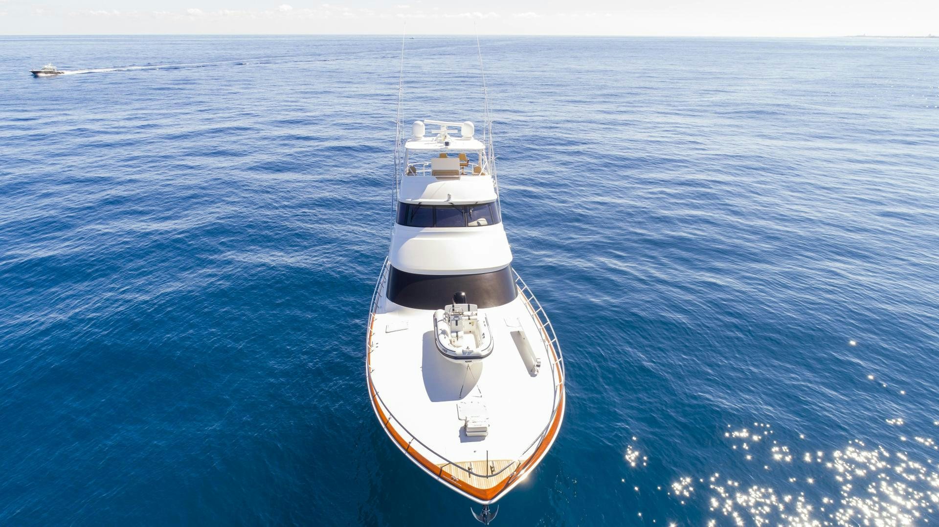 a ship in the water aboard VICTORY Yacht for Sale