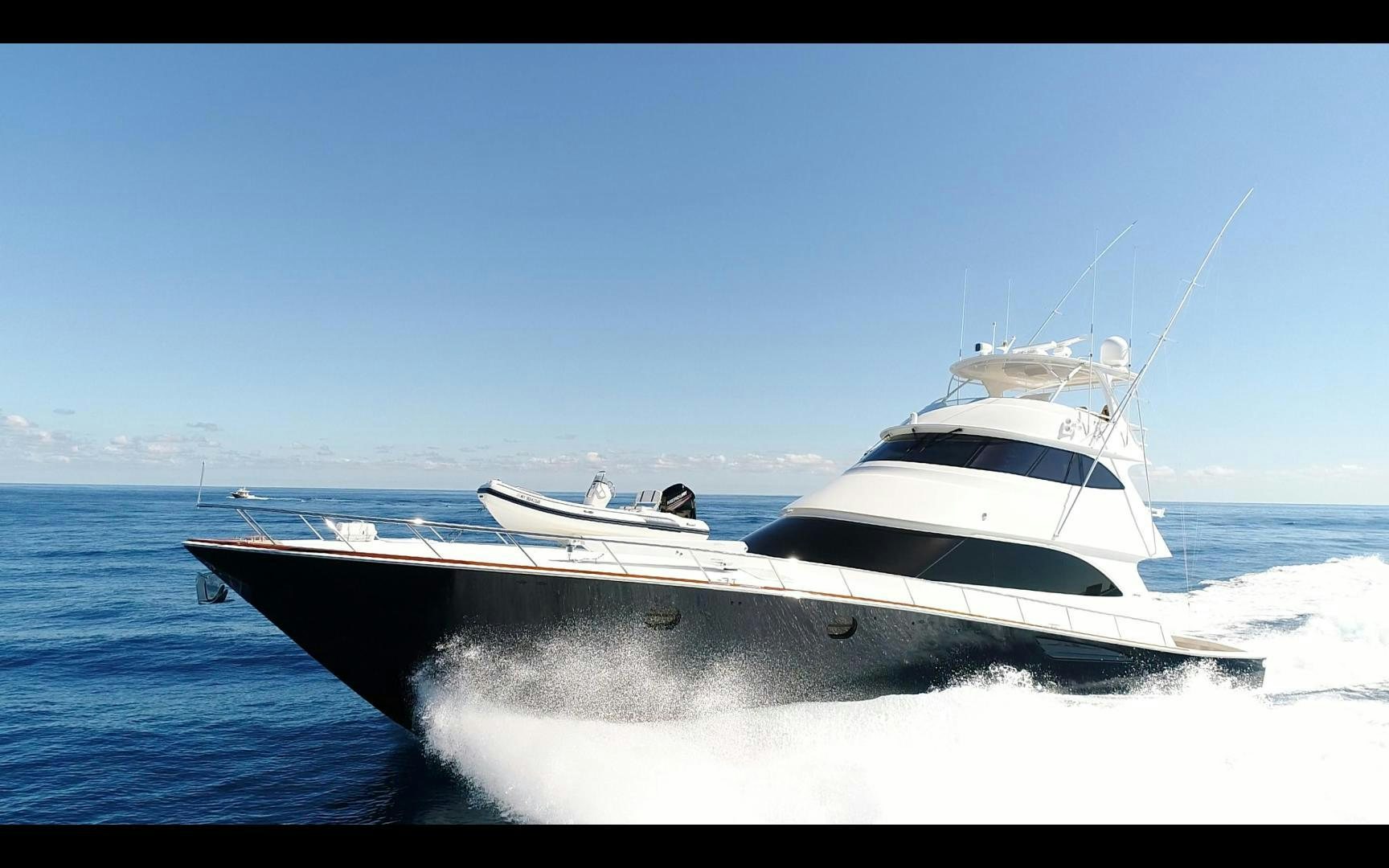 a boat on the water aboard VICTORY Yacht for Sale