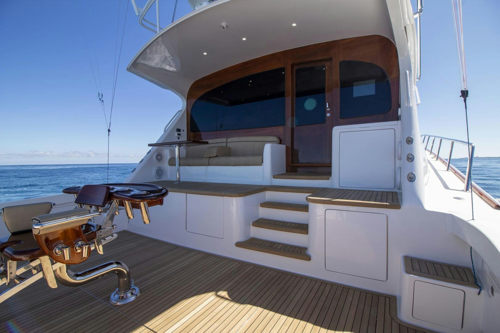 a boat on the water aboard VICTORY Yacht for Sale