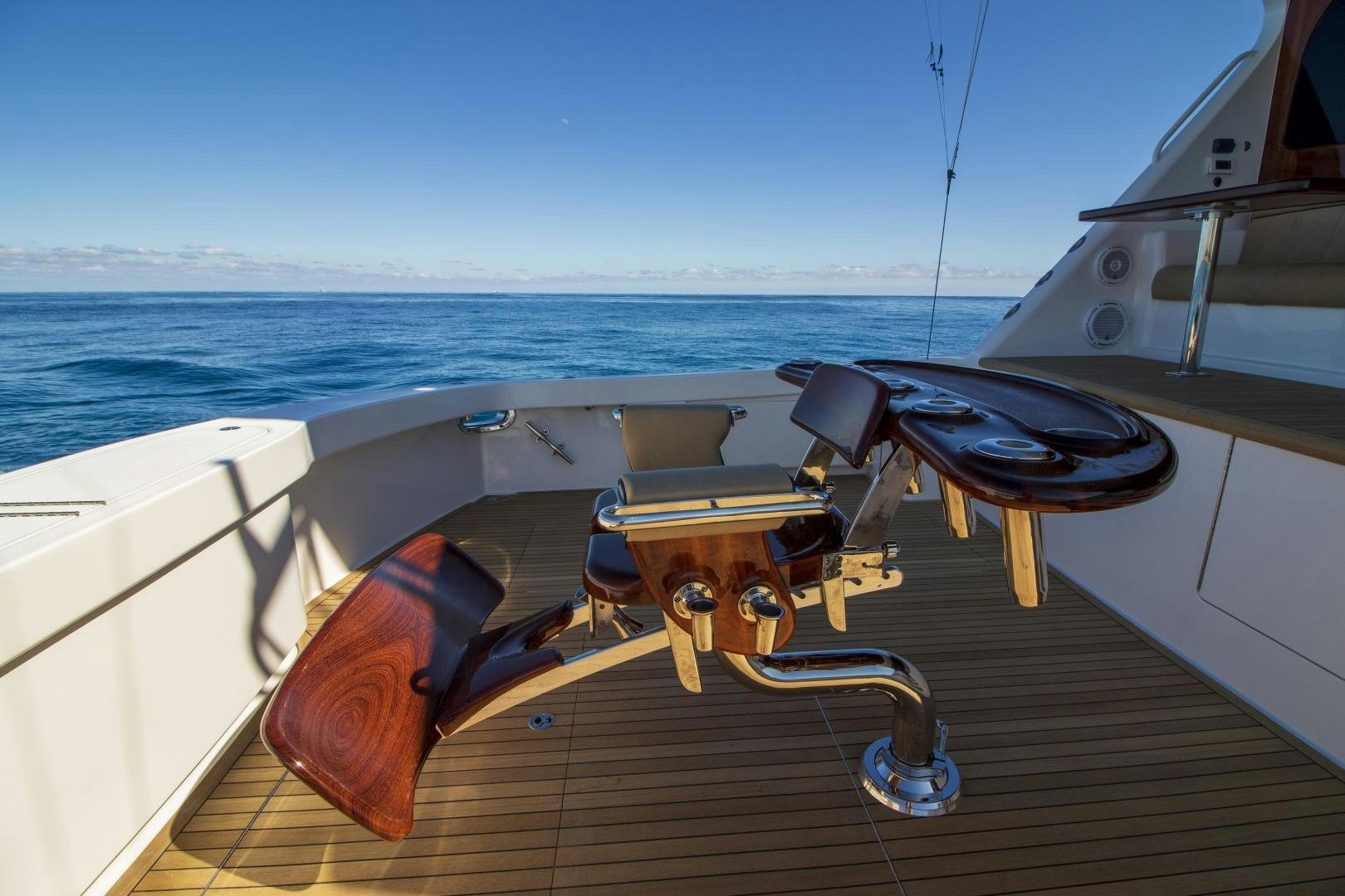 a boat on the water aboard VICTORY Yacht for Sale