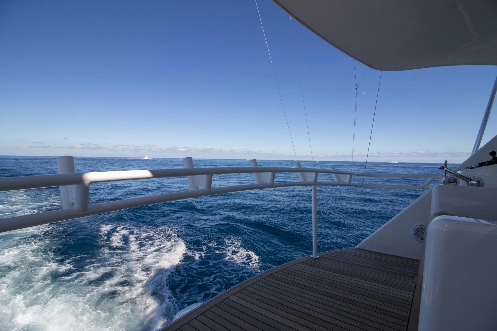 a boat on the water aboard VICTORY Yacht for Sale