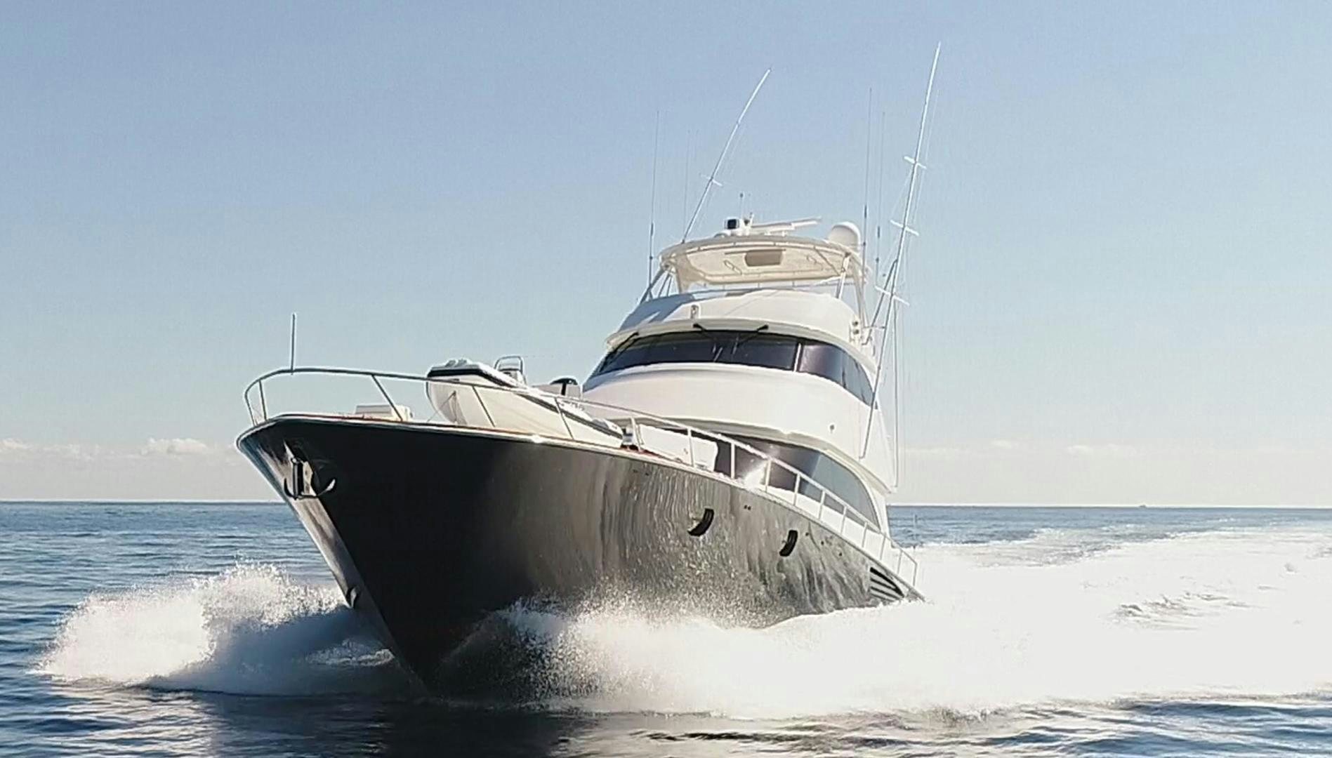 a boat on the water aboard VICTORY Yacht for Sale