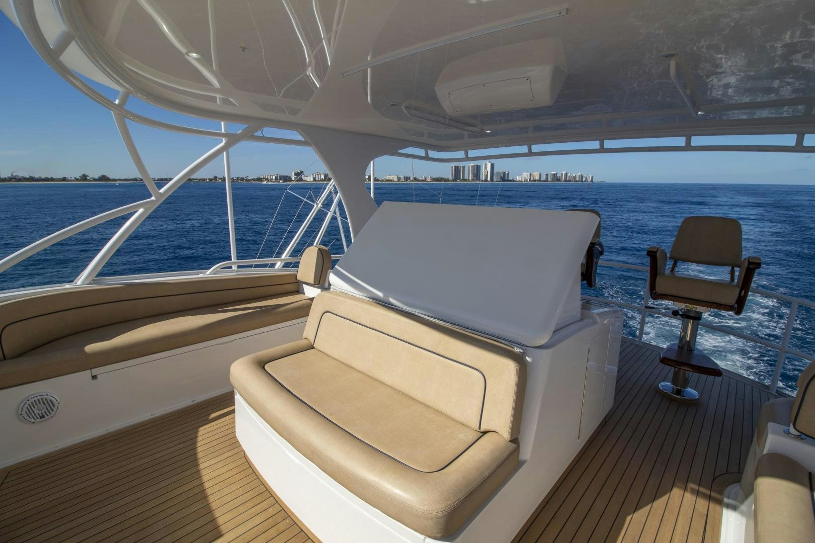 a boat on the water aboard VICTORY Yacht for Sale