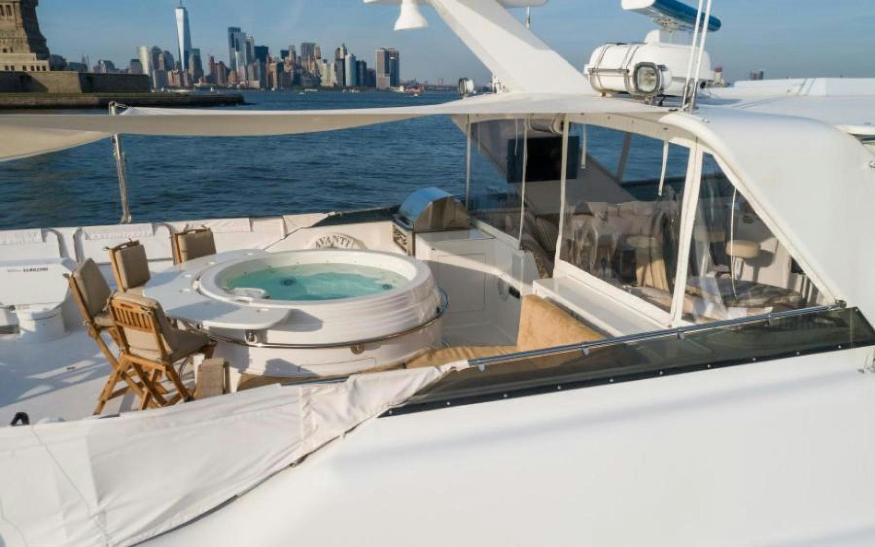 a boat on the water aboard DANIELLE Yacht for Sale