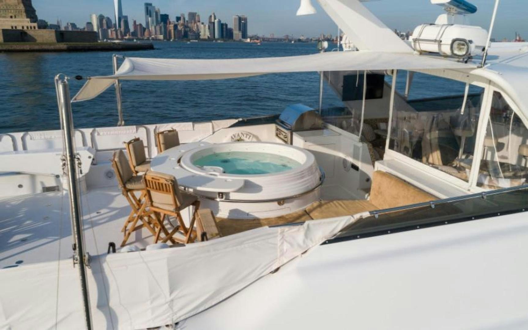 a boat on the water aboard DANIELLE Yacht for Sale