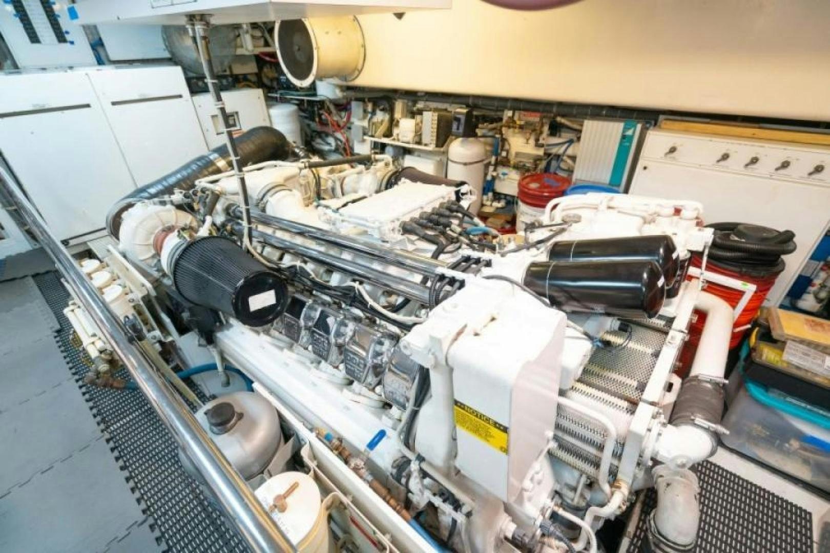 a machine with wires and other equipment aboard DANIELLE Yacht for Sale