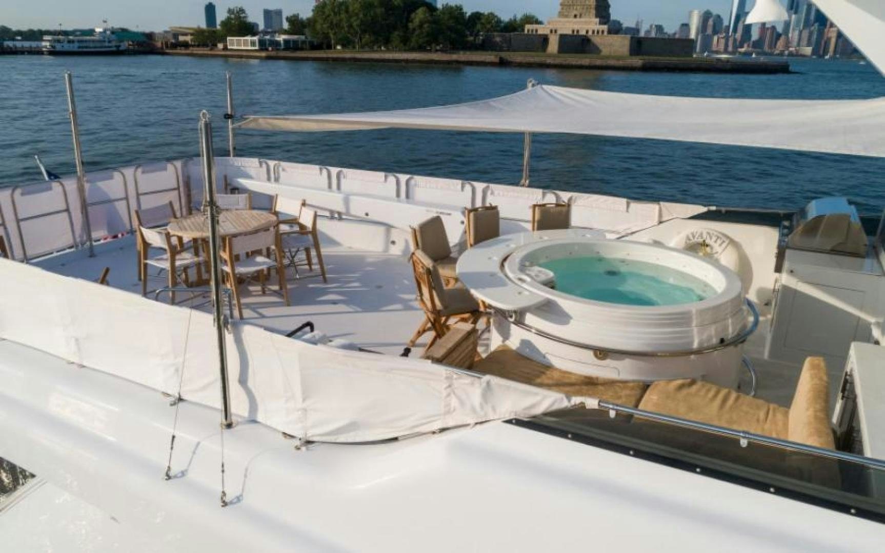 a boat on the water aboard DANIELLE Yacht for Sale