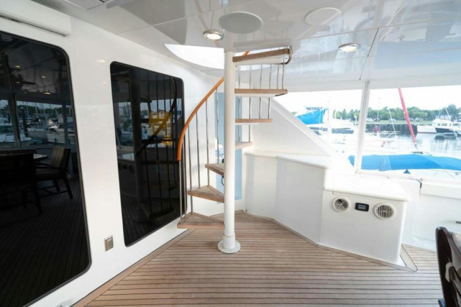 a room with a slide aboard DANIELLE Yacht for Sale