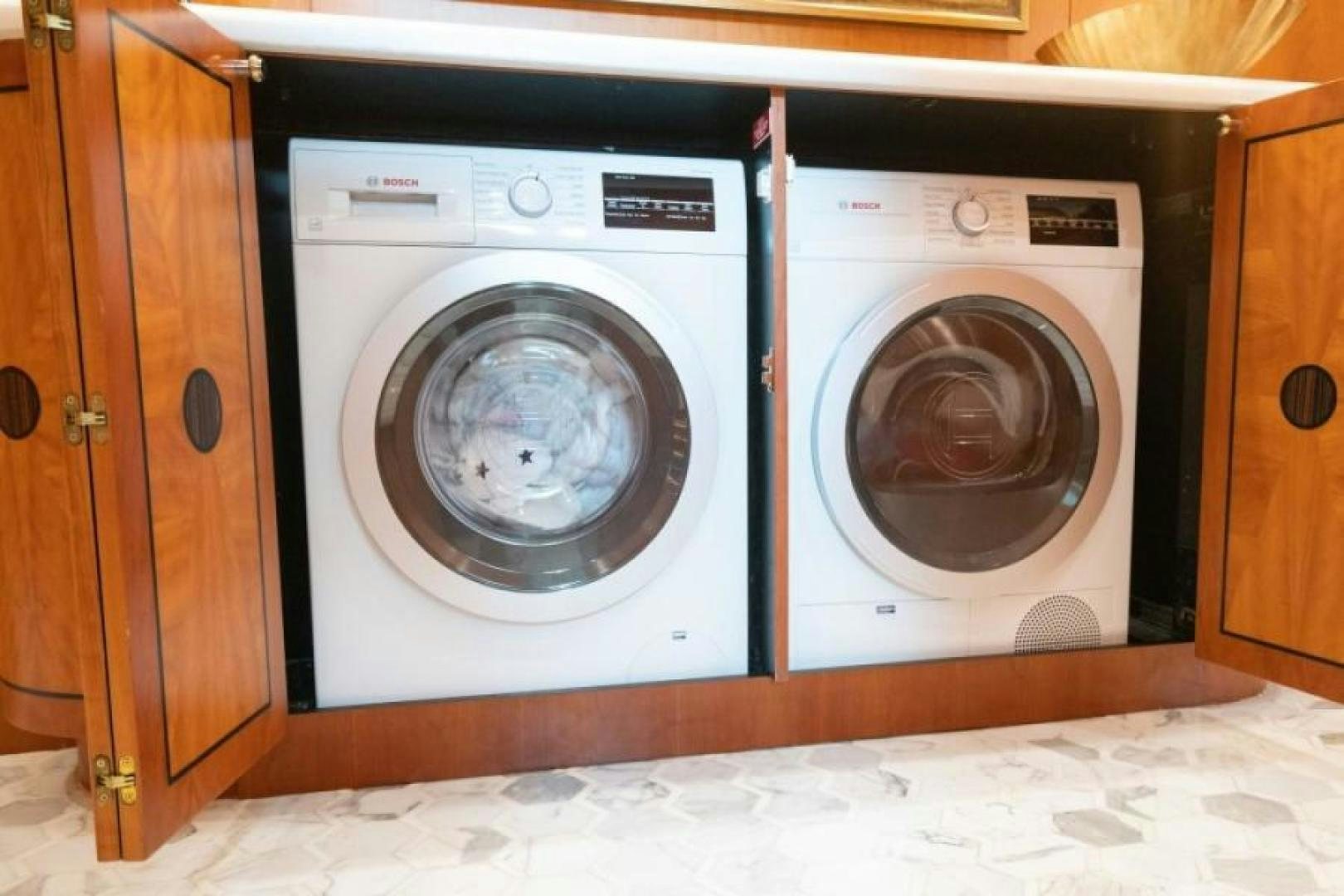 a couple of washing machines aboard DANIELLE Yacht for Sale