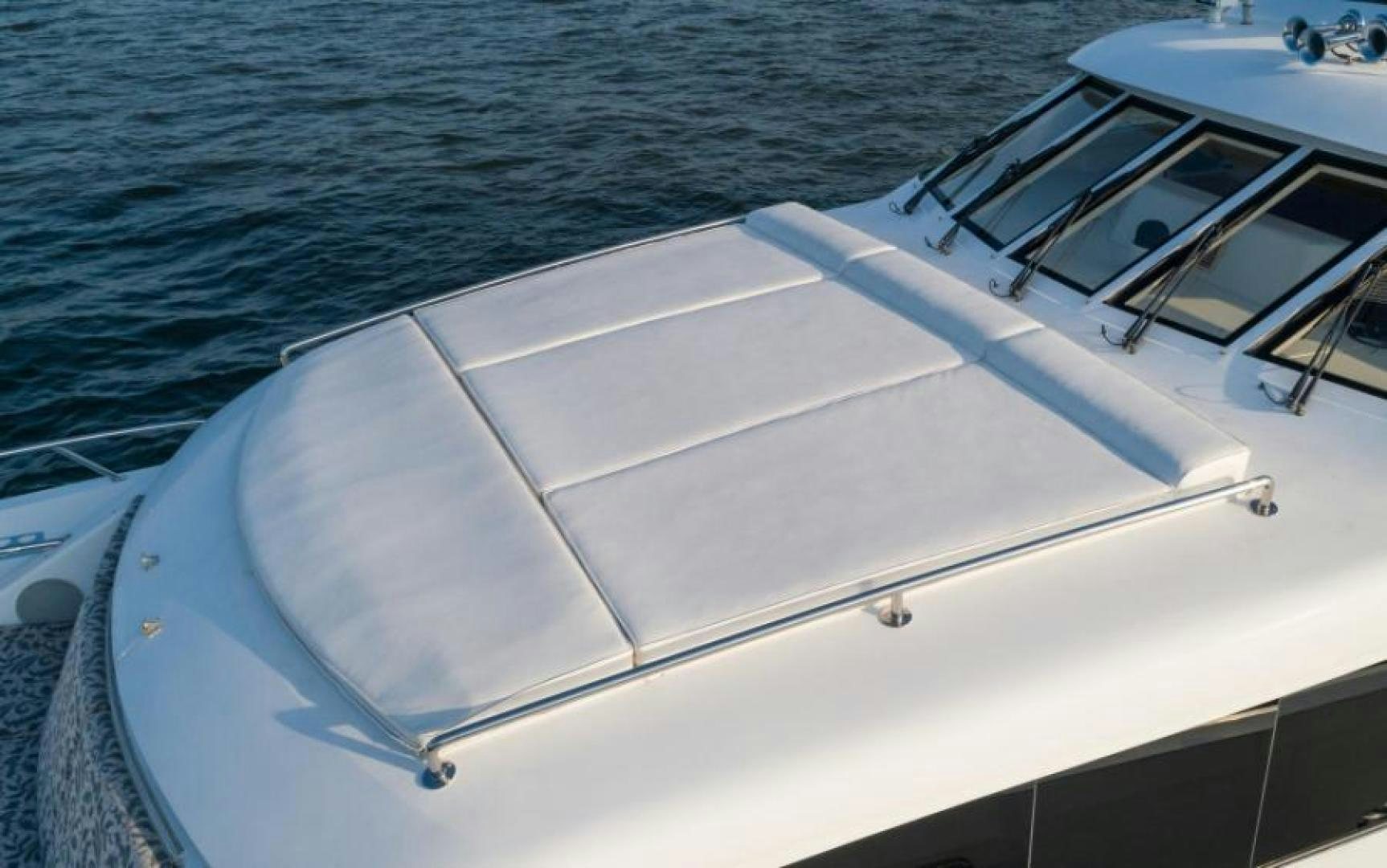a white boat on the water aboard DANIELLE Yacht for Sale