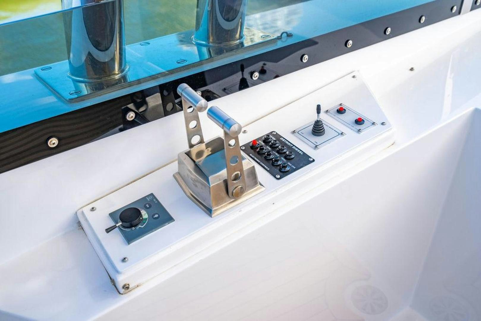 a machine on the counter aboard NORTH COAST 120 Yacht for Sale